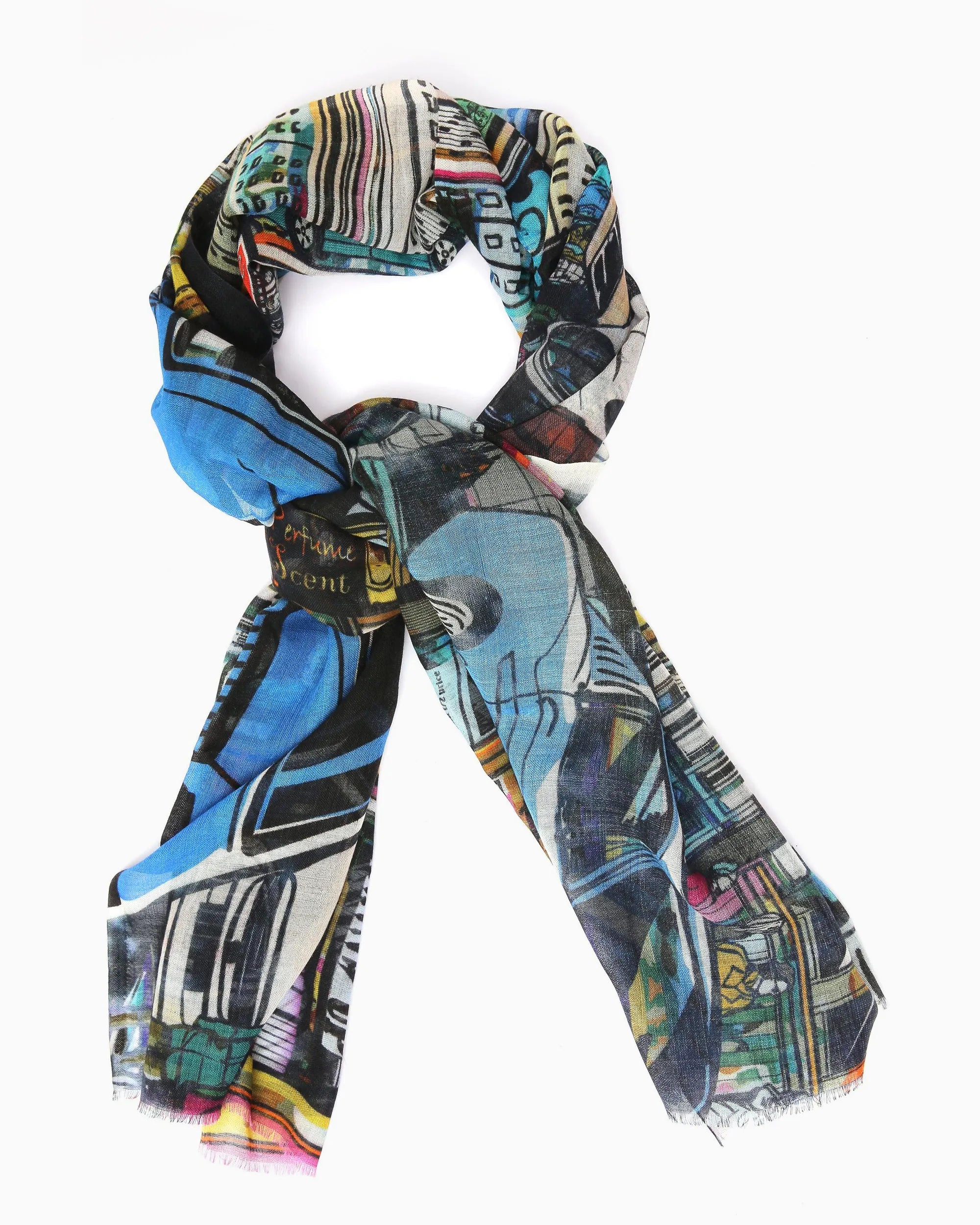 Printed Wool Scarf | Singhvis