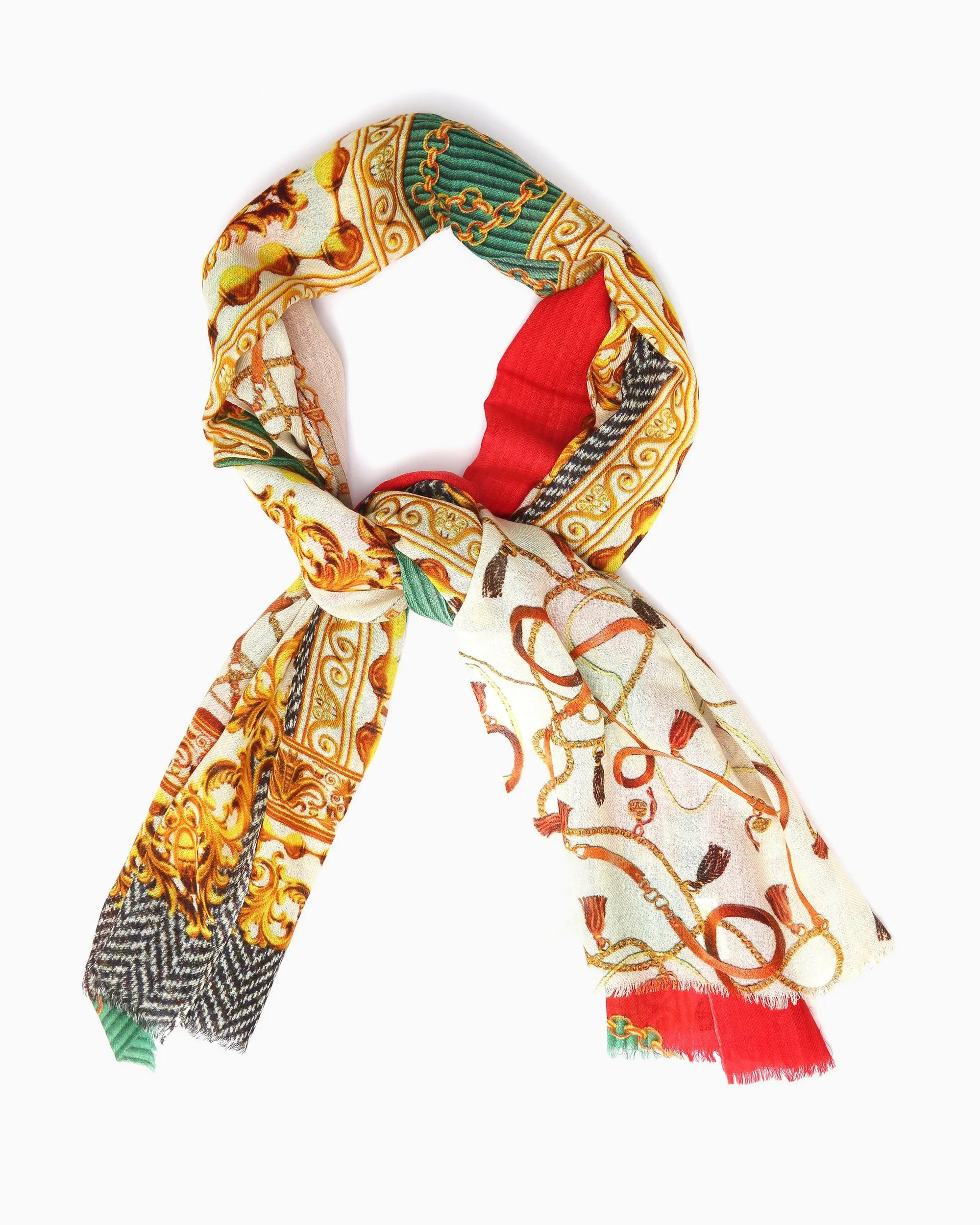 Printed Wool Scarf | Singhvis