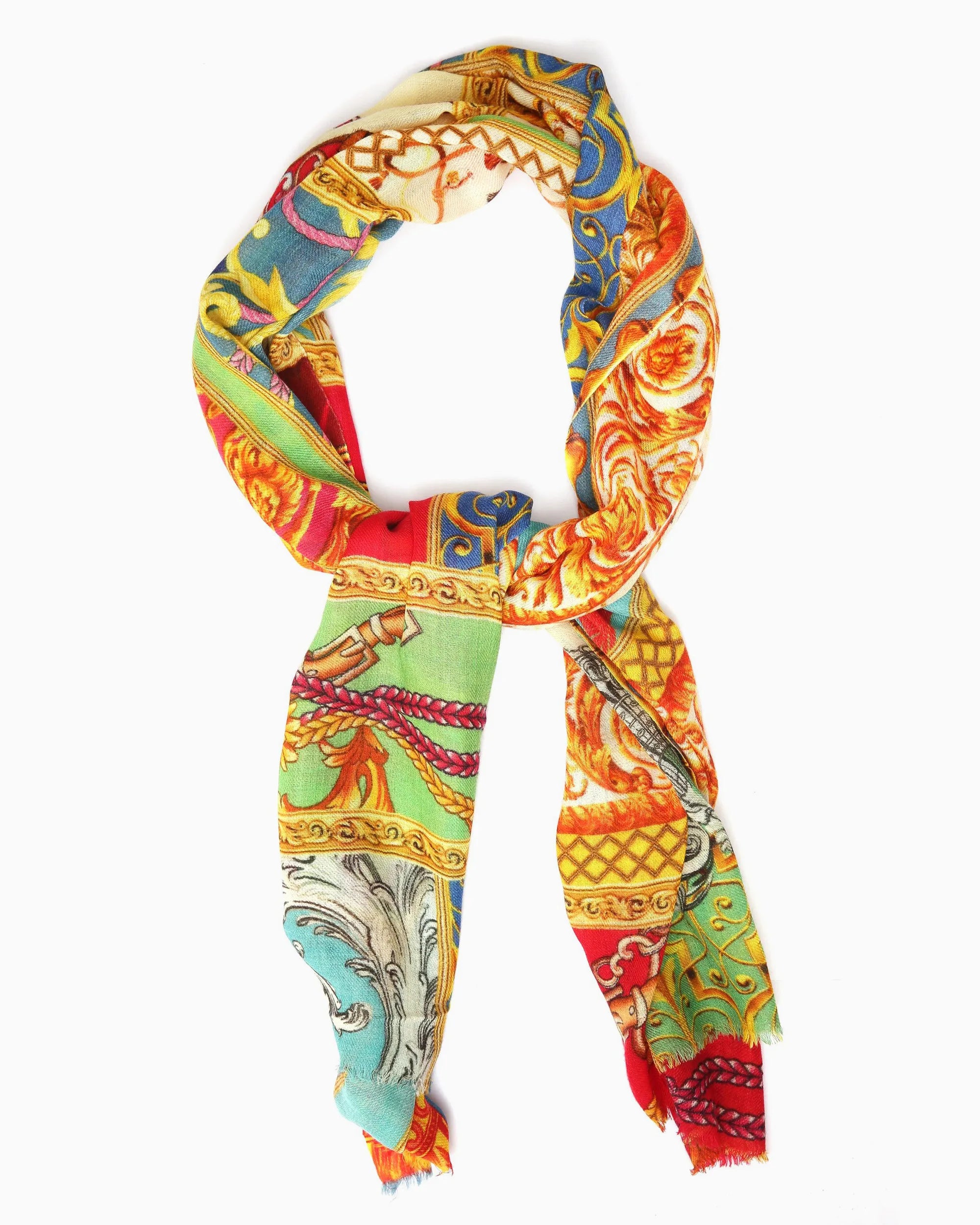 Printed Wool Scarf | Singhvis