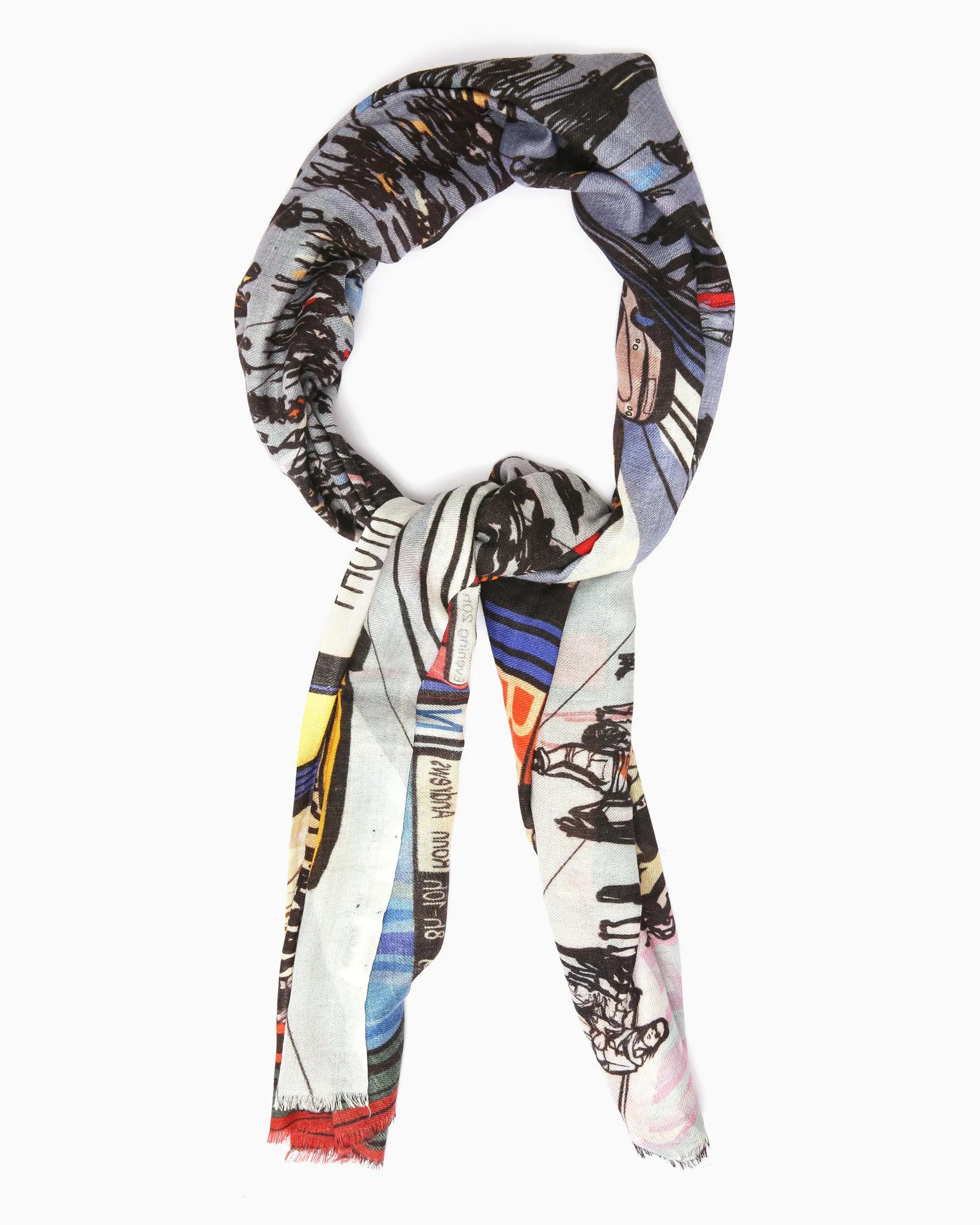 Printed Wool Scarf | Singhvis