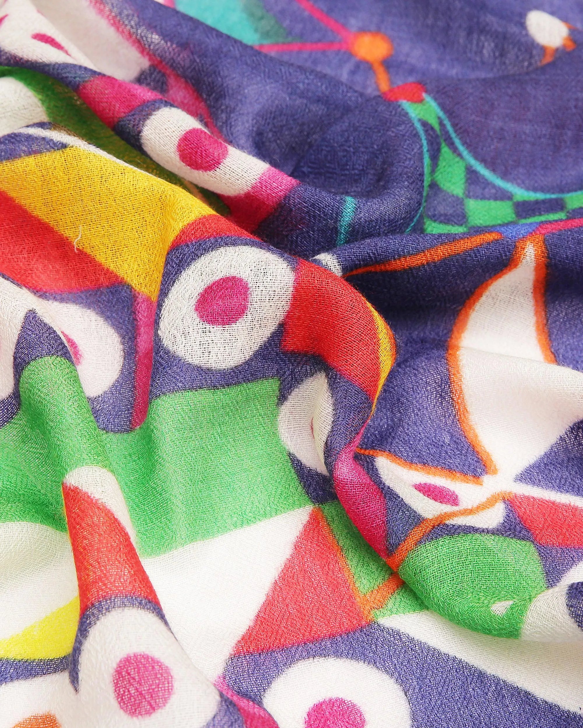Printed Wool Scarf | Singhvis
