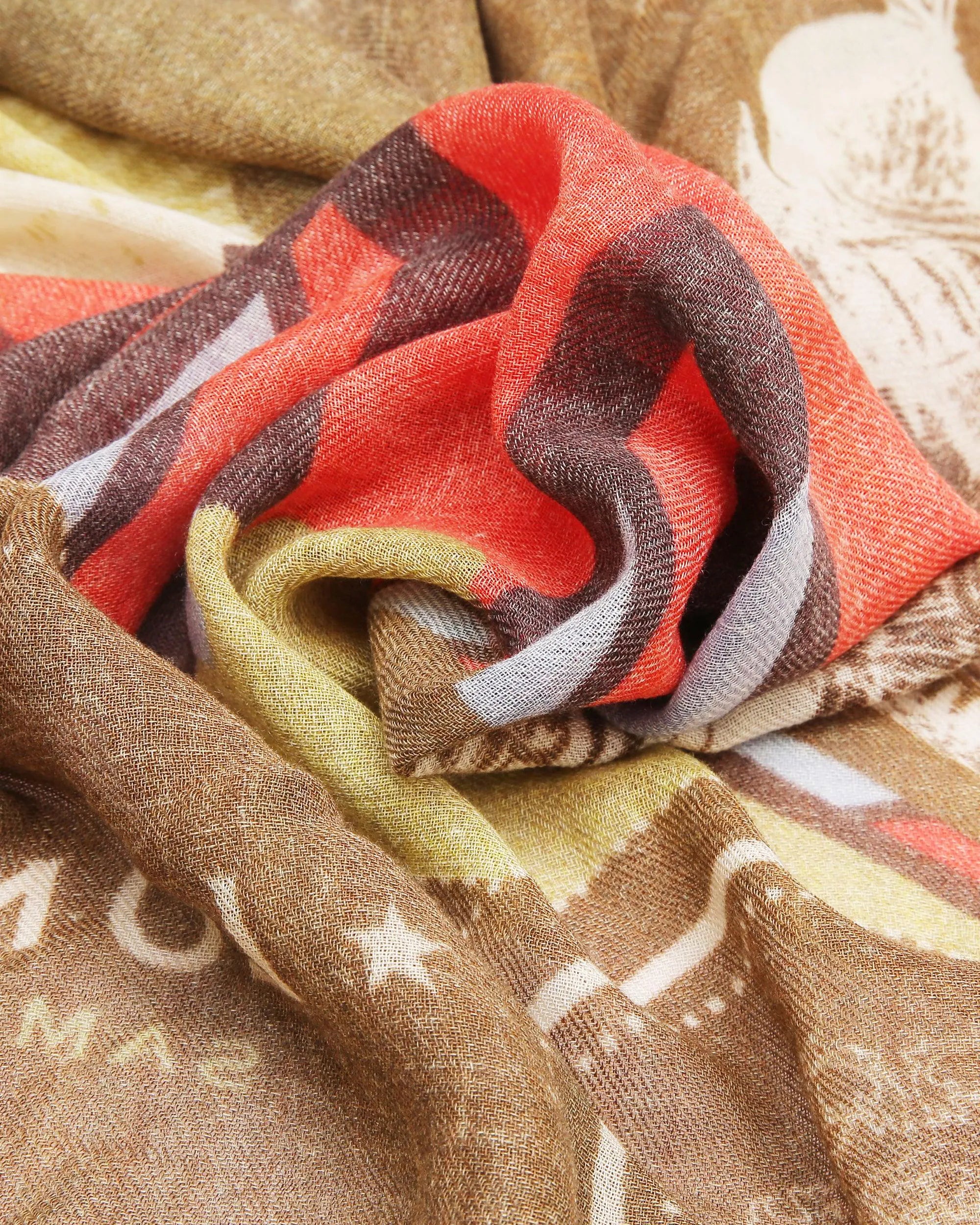Printed Wool Scarf | Singhvis