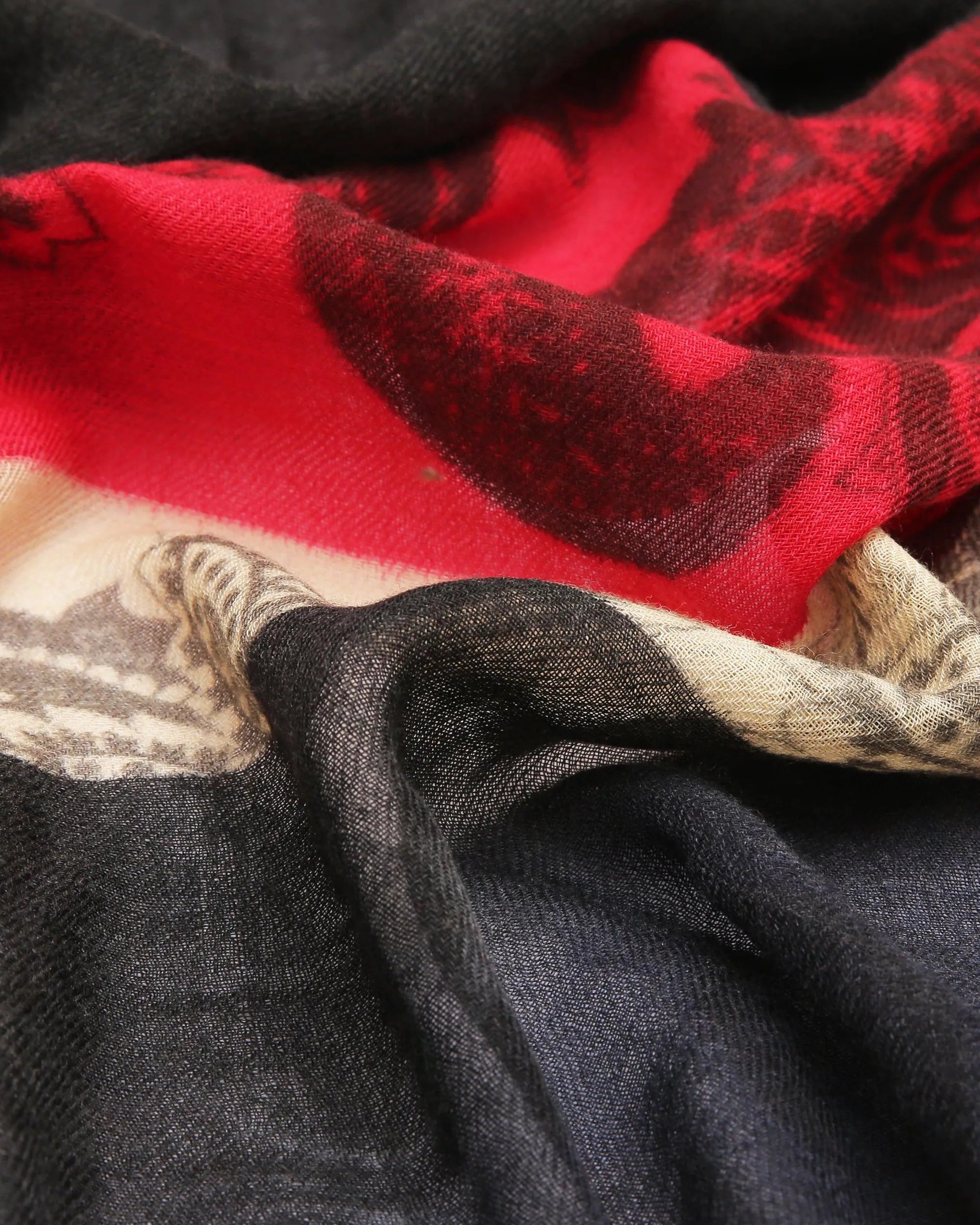 Printed Wool Scarf | Singhvis