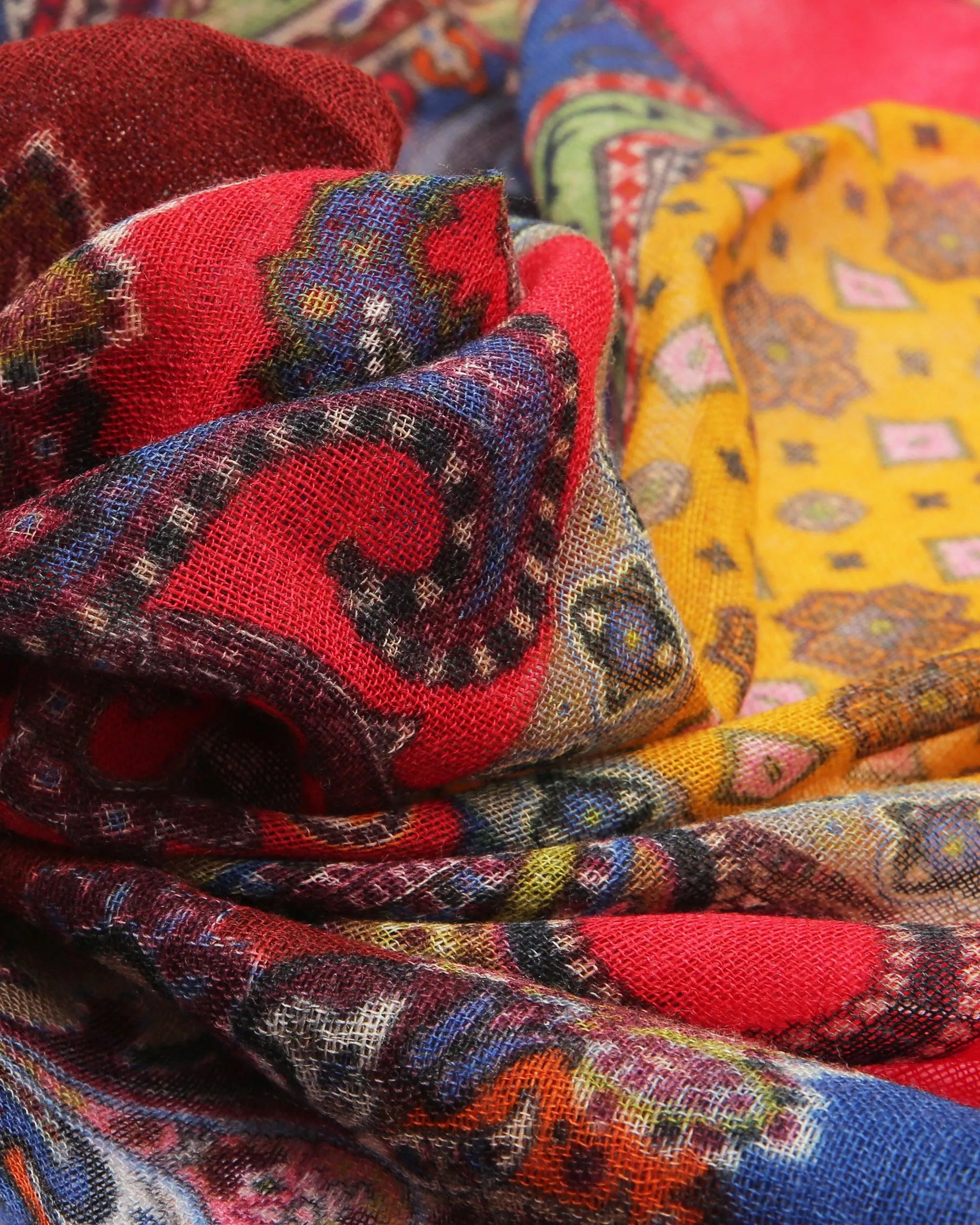 Printed Wool Scarf | Singhvis