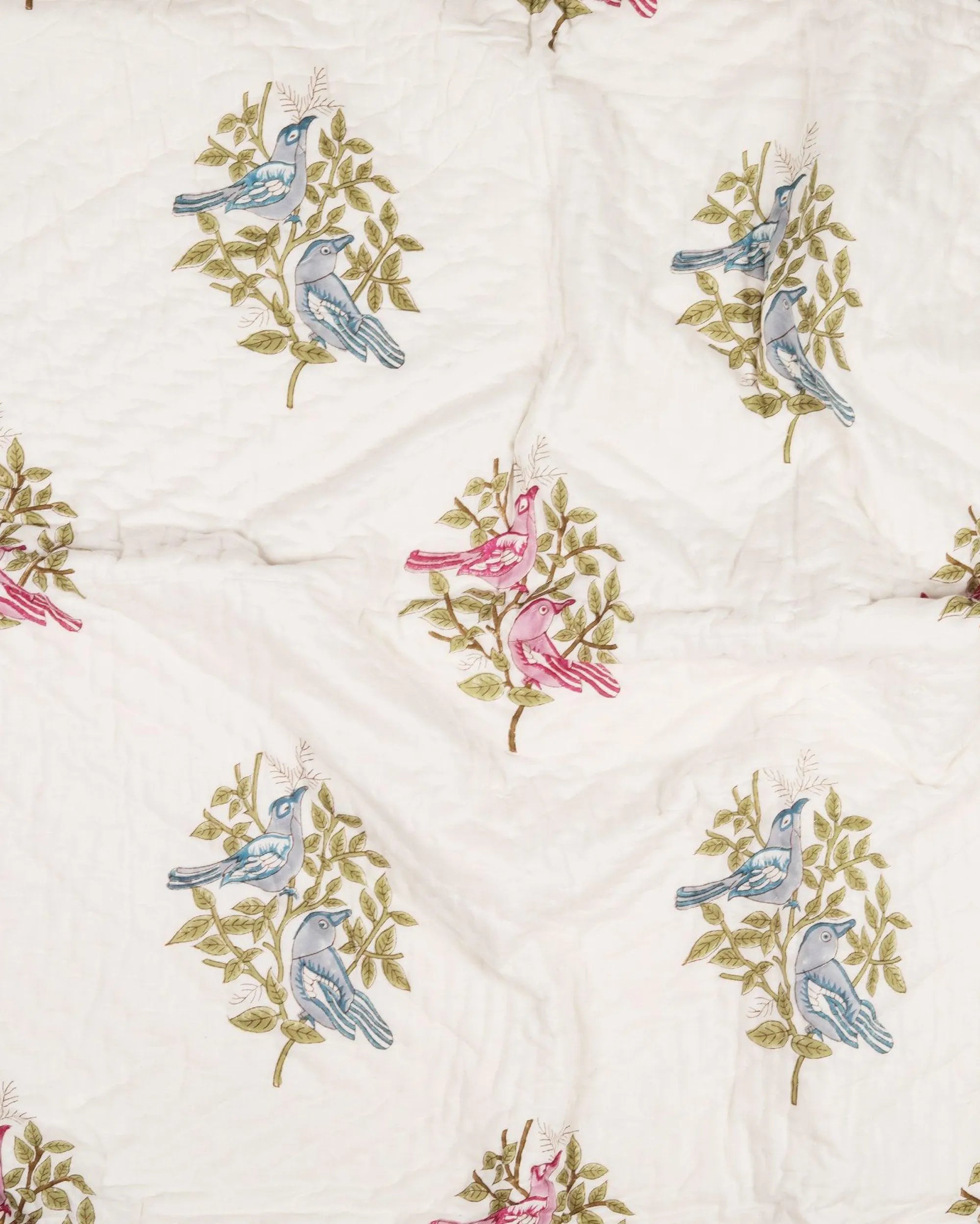 Whimsical Birds Baby Quilt | Singhvis