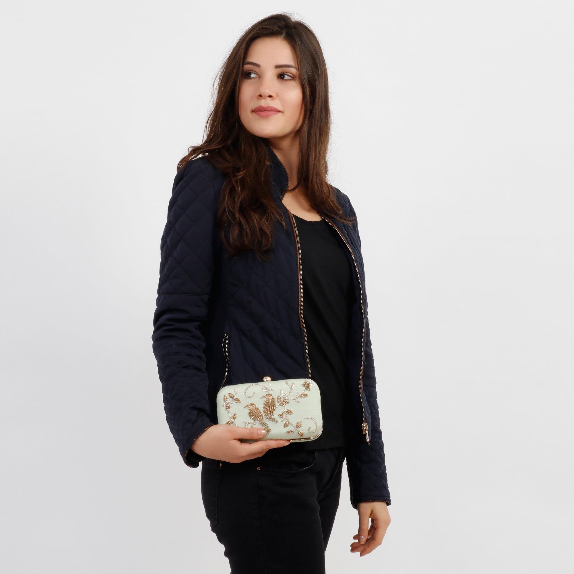 Birdy / Love Clutch - Green | Singhvis