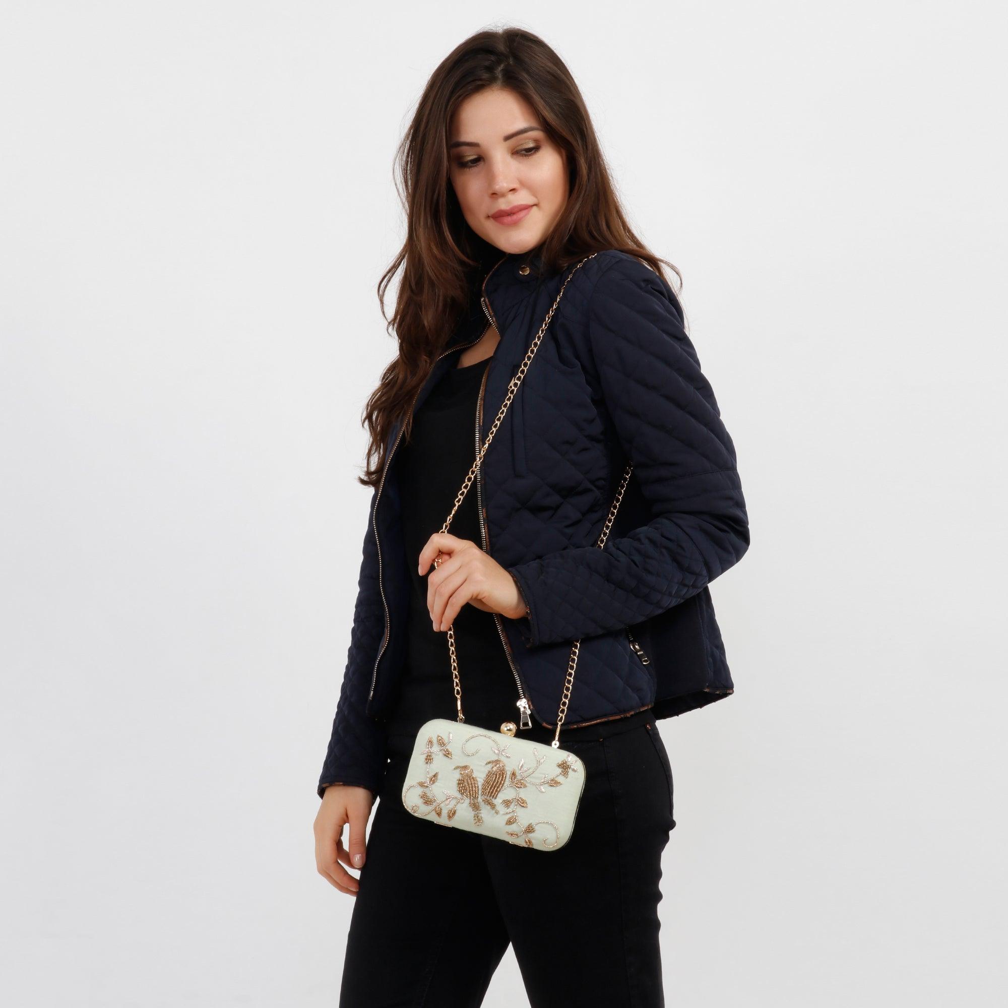 Birdy / Love Clutch - Green | Singhvis