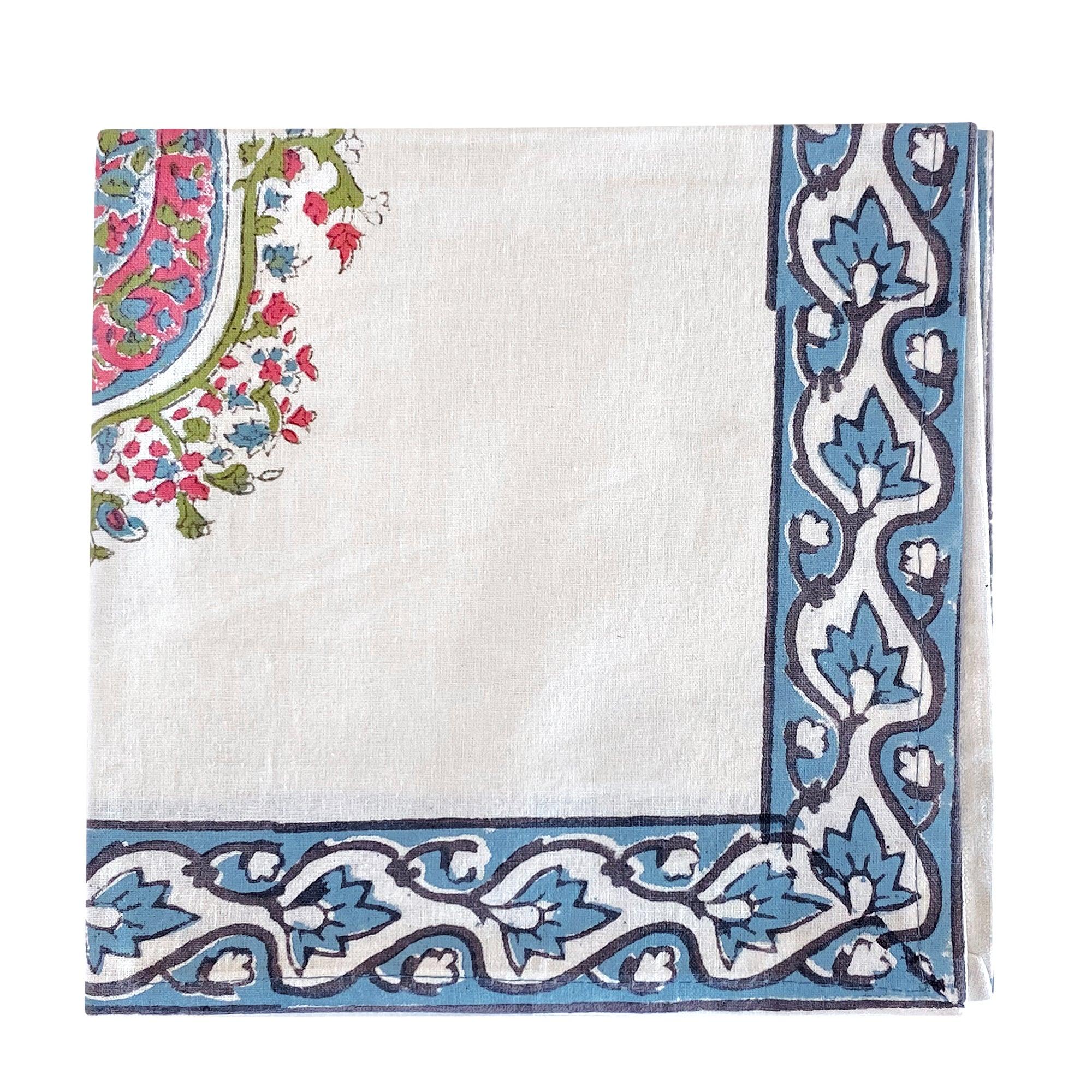 Paisley Placemats & Napkins (Set of 12) | Singhvis