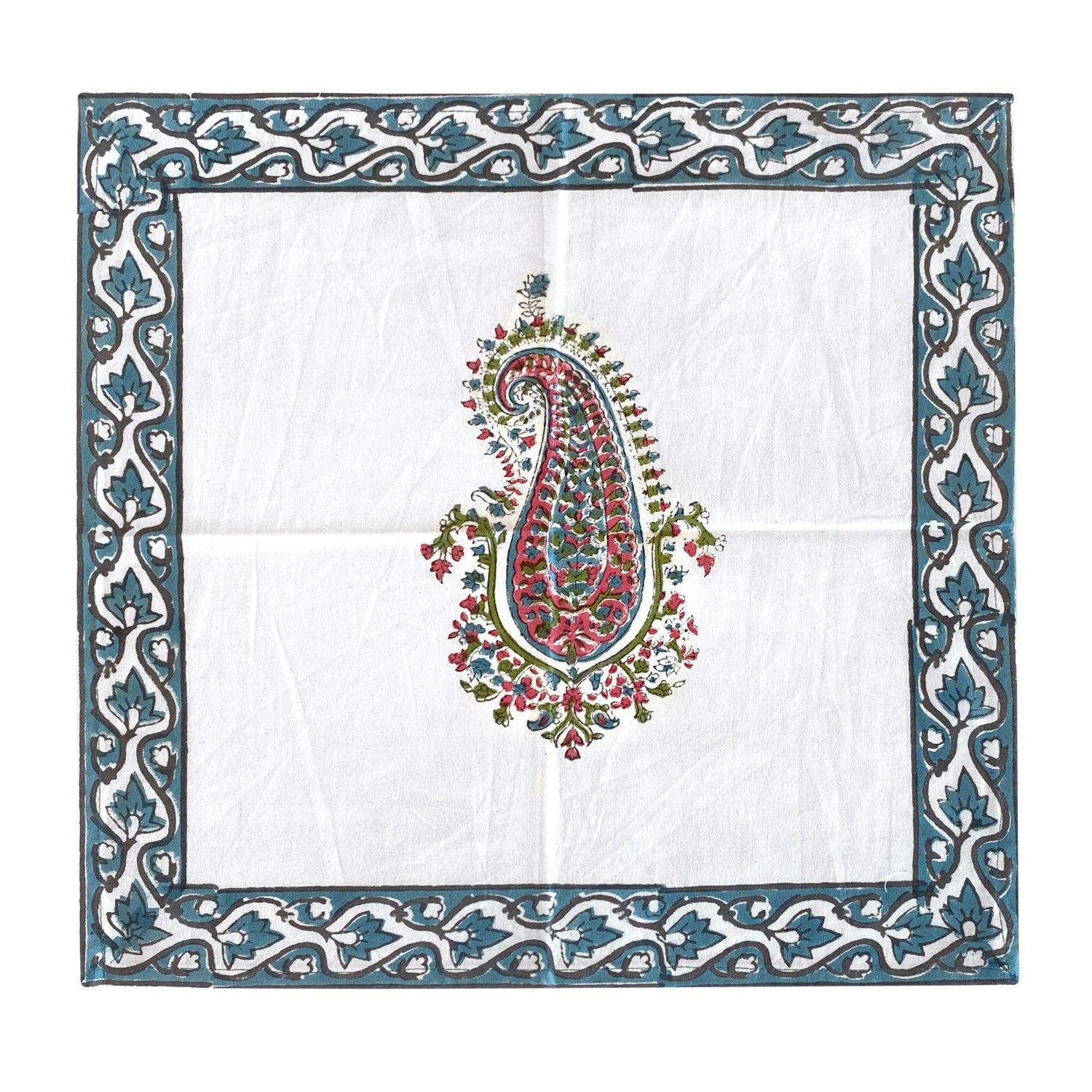 Paisley Placemats & Napkins (Set of 12) | Singhvis