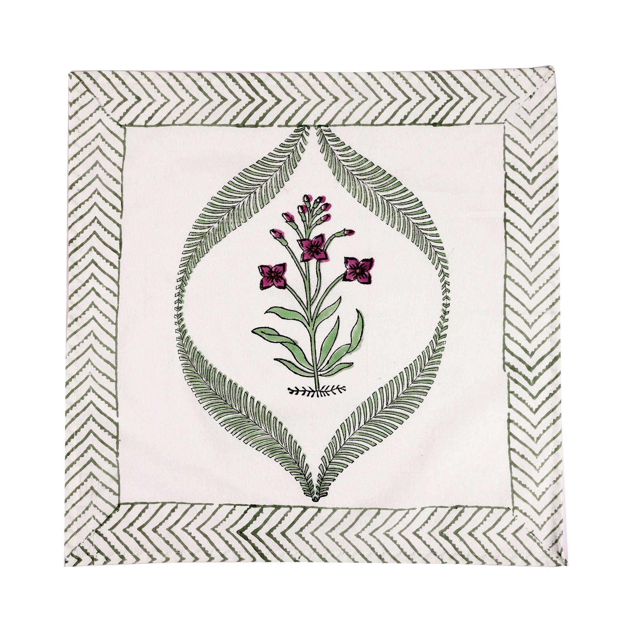 Petunia Placemats & Napkins (Set of 12) | Singhvis