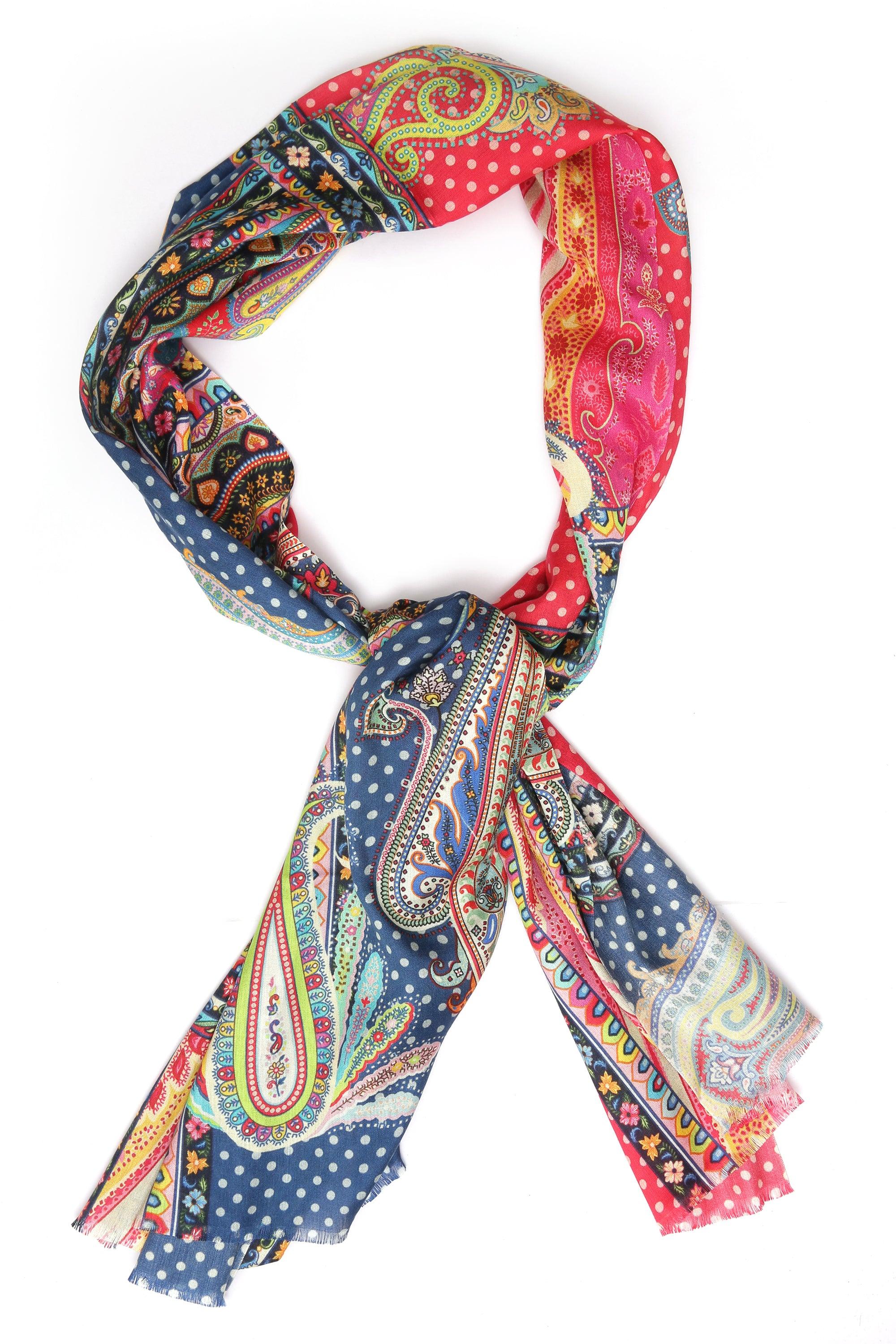 Printed Silk Scarf | Singhvis