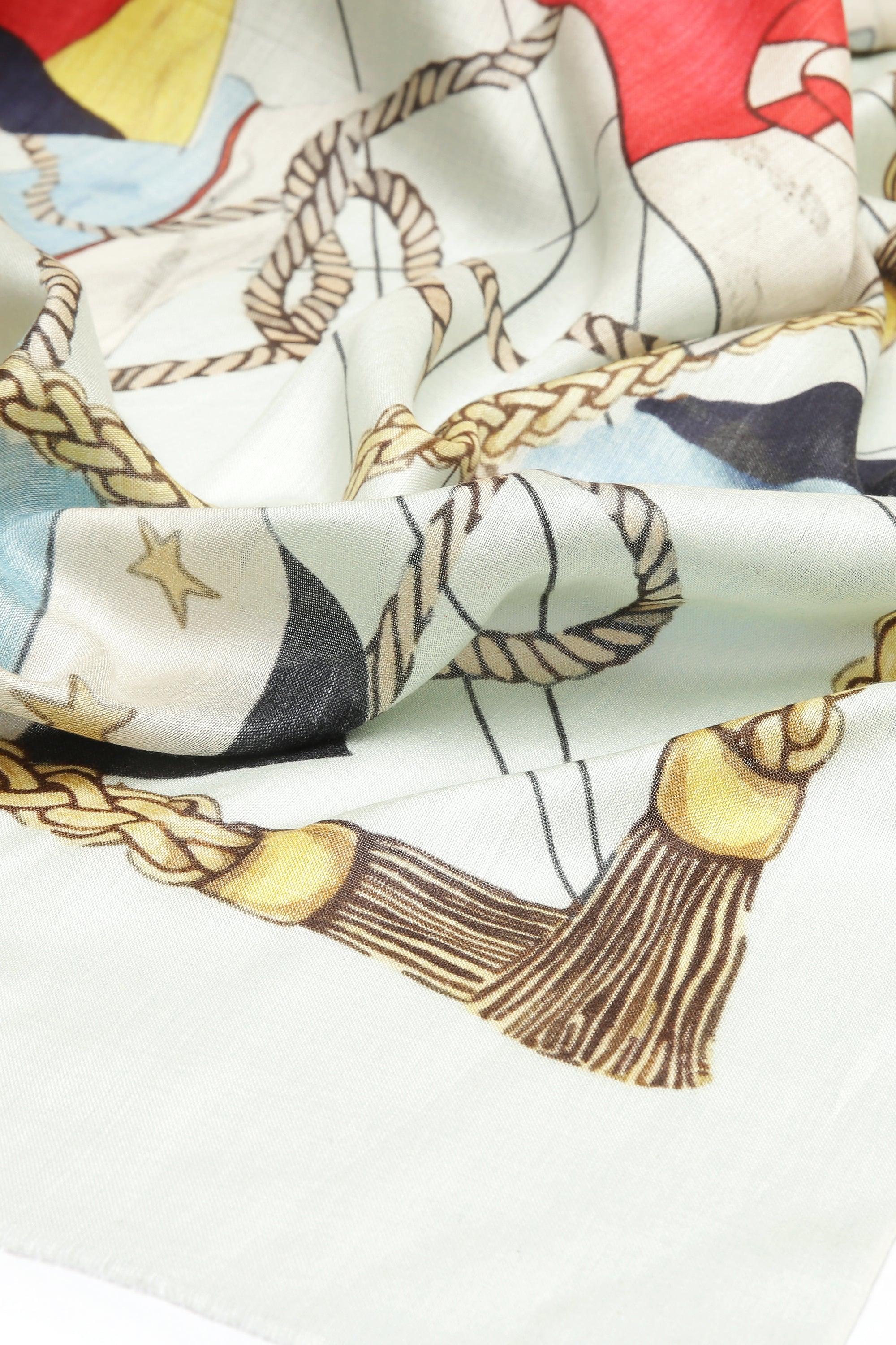 Printed Silk Scarf | Singhvis