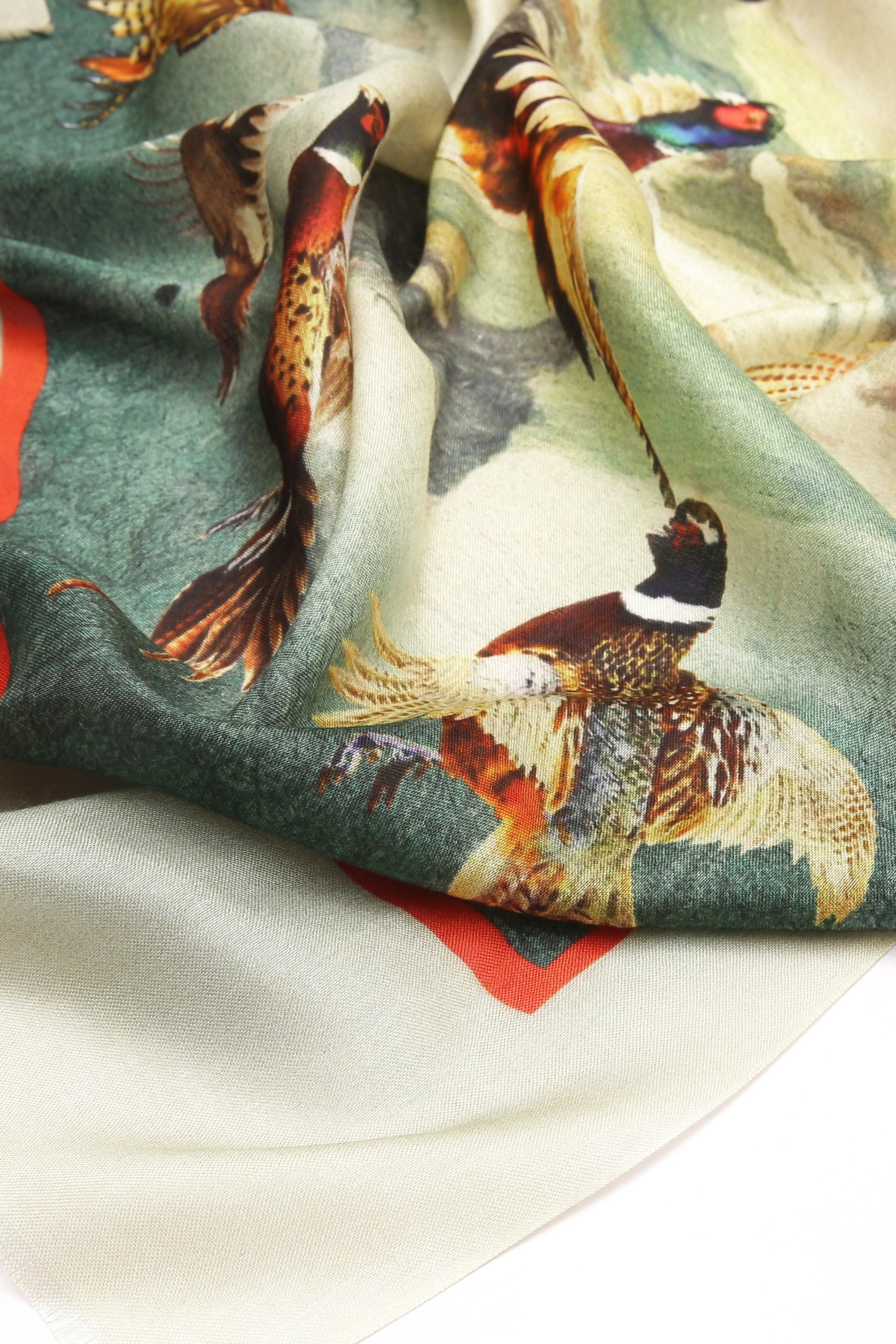Printed Silk Scarf | Singhvis