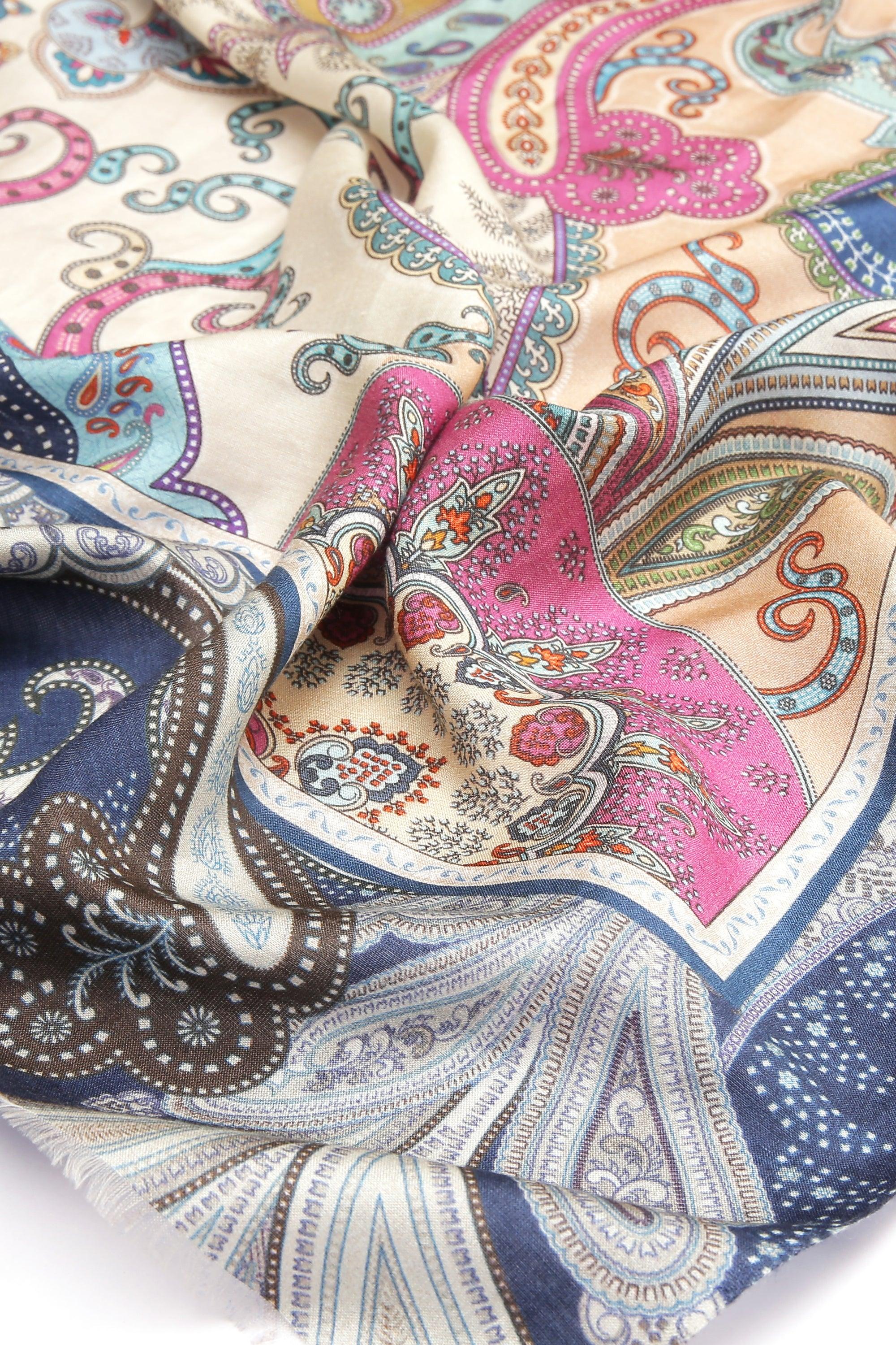 Printed Silk Scarf | Singhvis