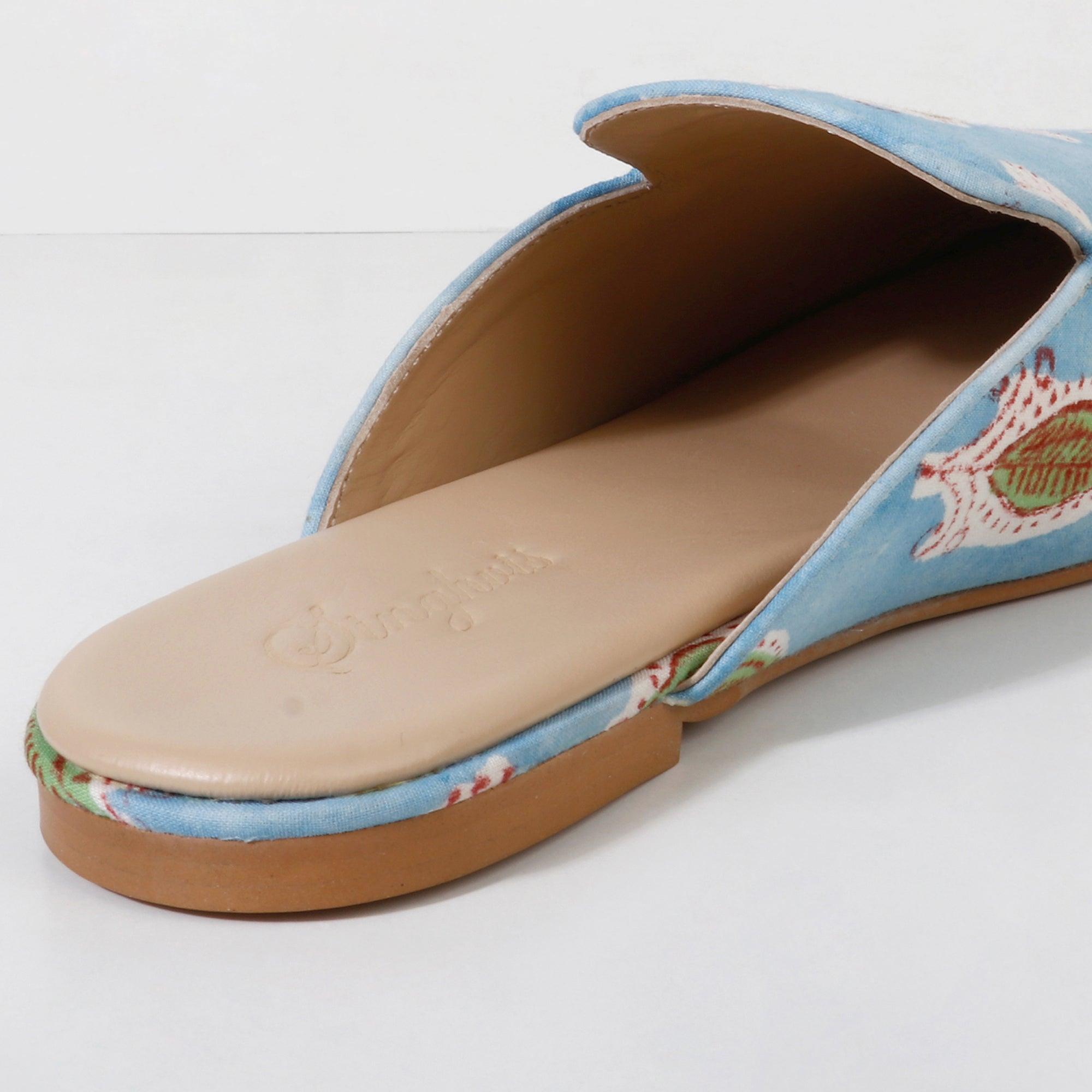 Santa Maria Mule - Blue | Singhvis