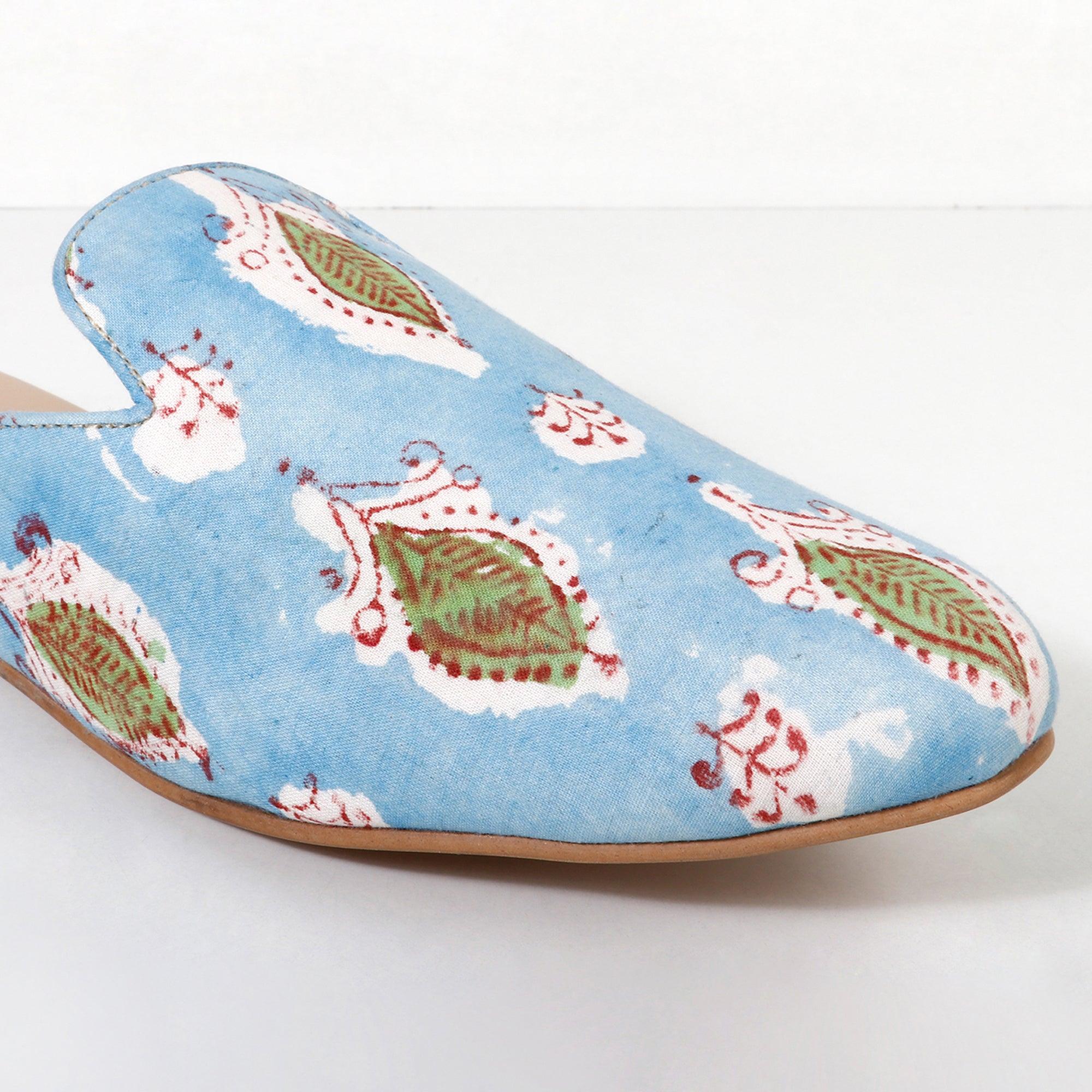 Santa Maria Mule - Blue | Singhvis