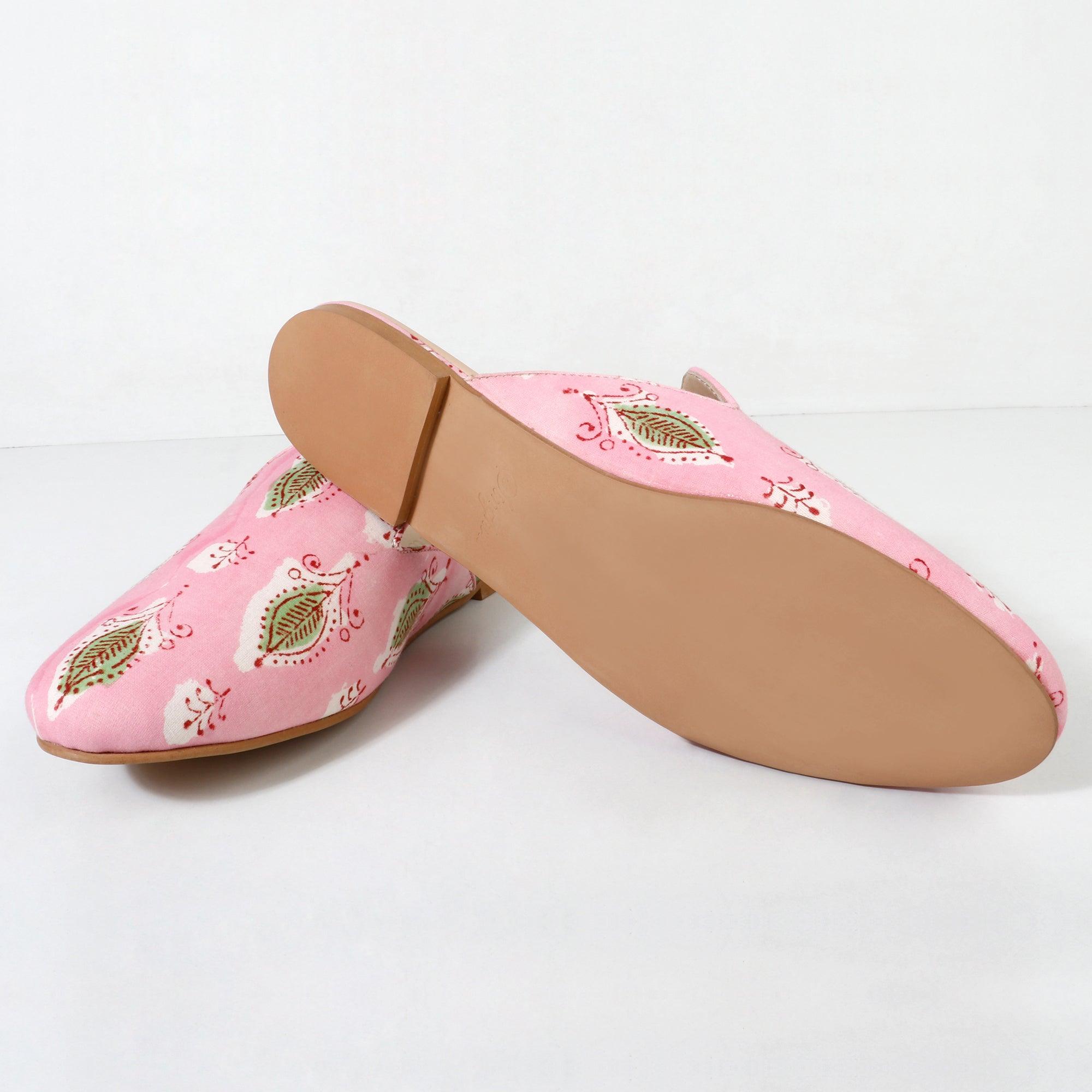 Santa Maria Mule - Pink | Singhvis