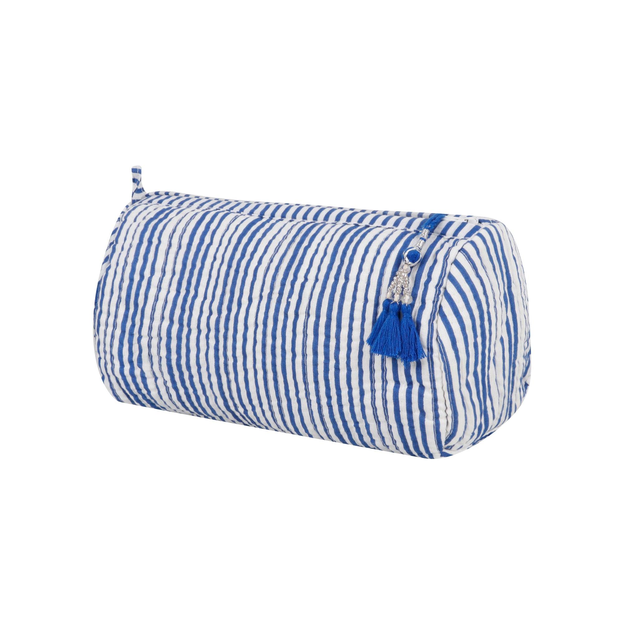 Seersucker Cosmetic Bag | Singhvis