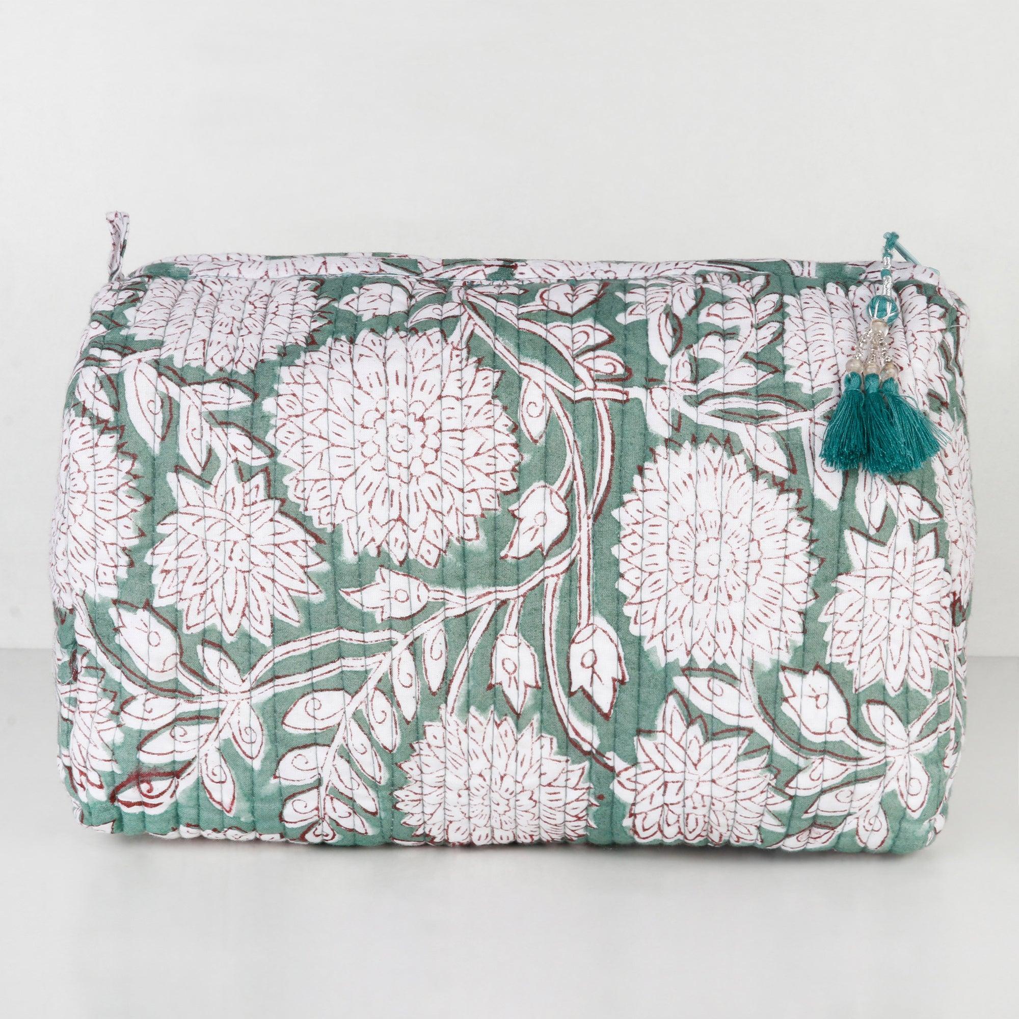 Sugarplum Cosmetic Bag L Green | Singhvis