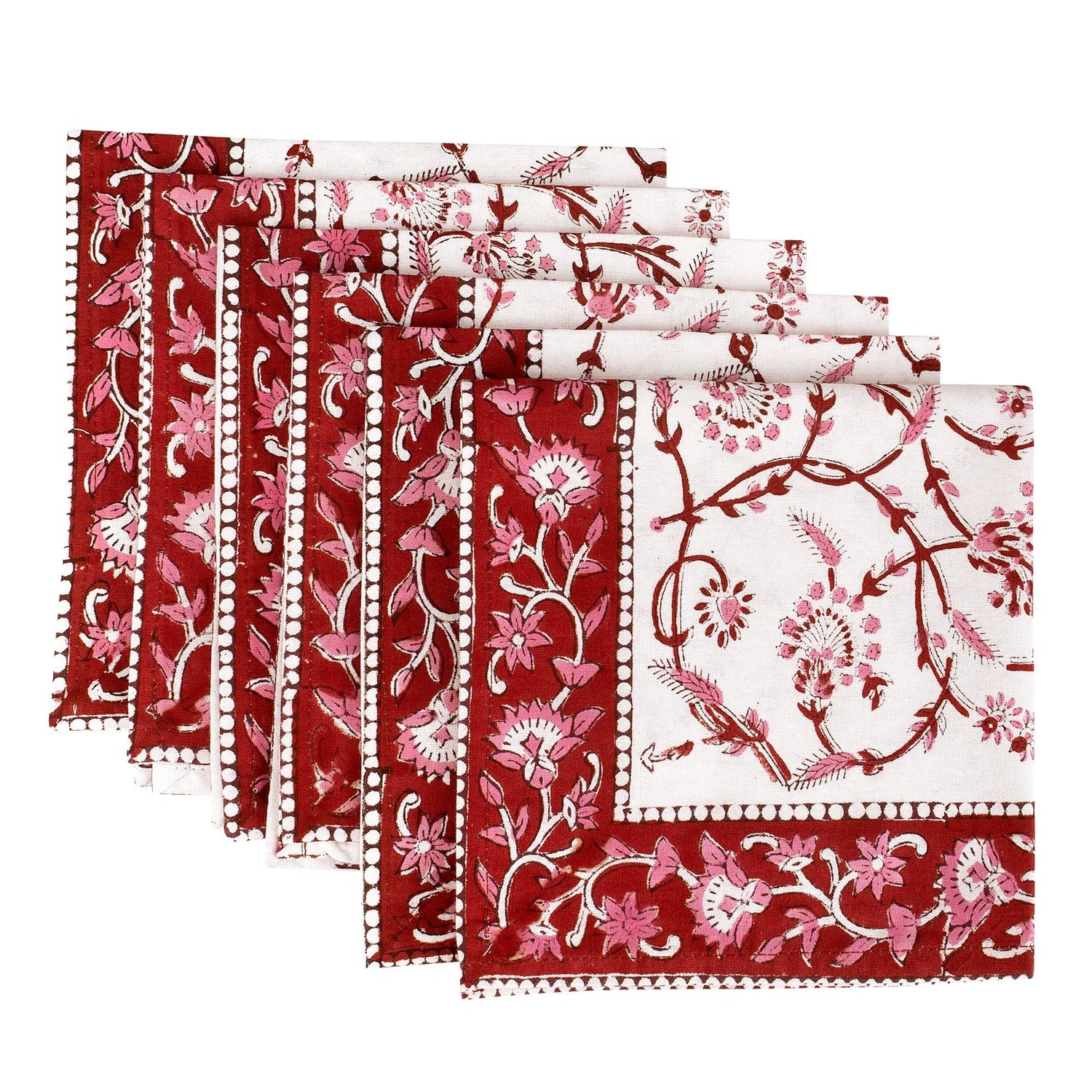 Tulipa Placemats & Napkins (Set of 12) | Singhvis