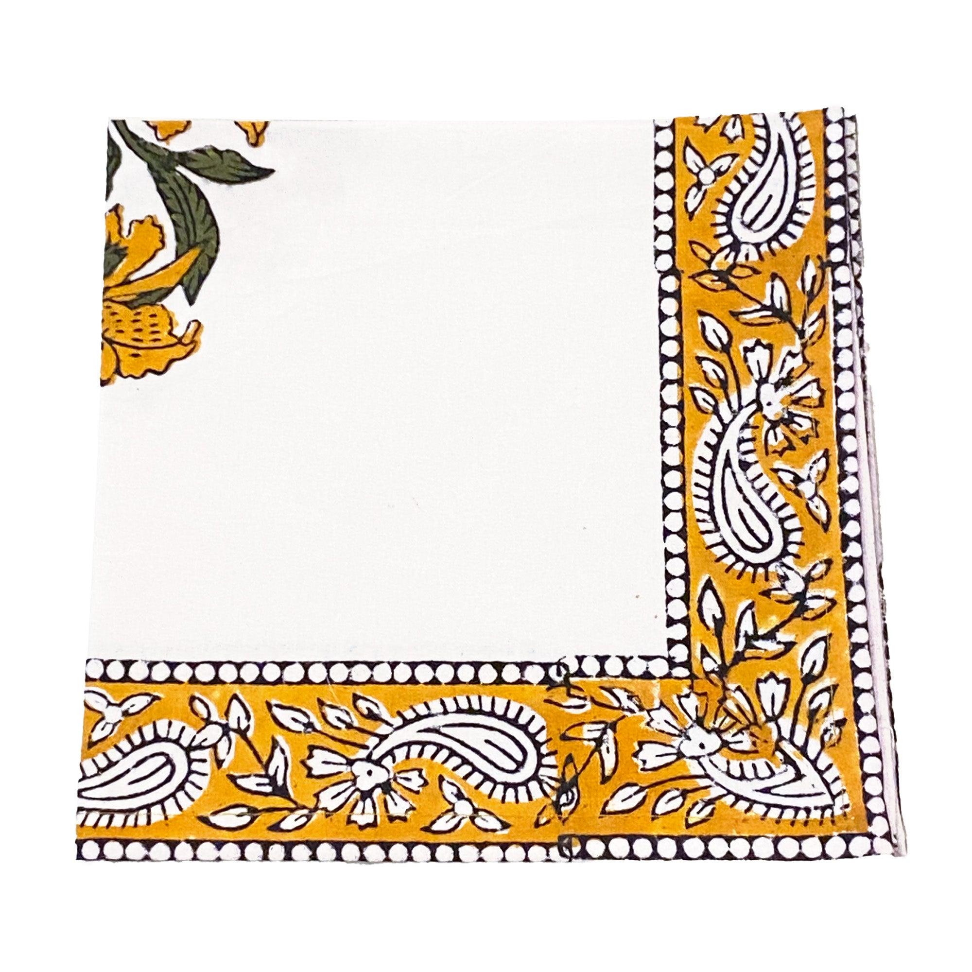 Waterlily Placemats & Napkins (Set of 12) | Singhvis