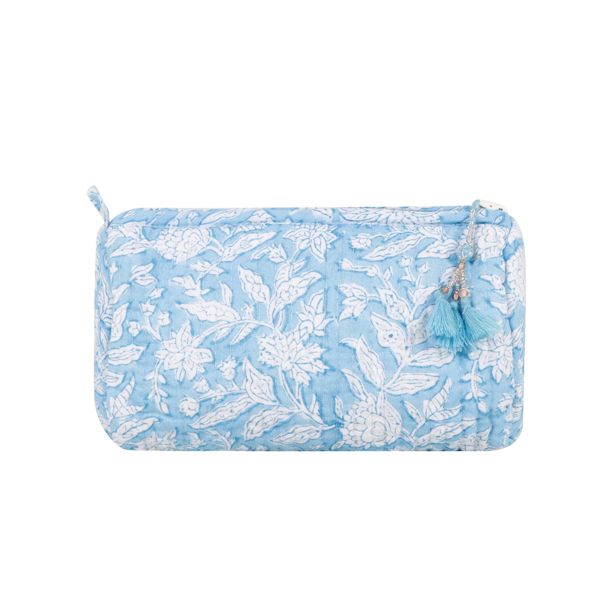 Wineberry Cosmetic Bag S Blue Plain | Singhvis