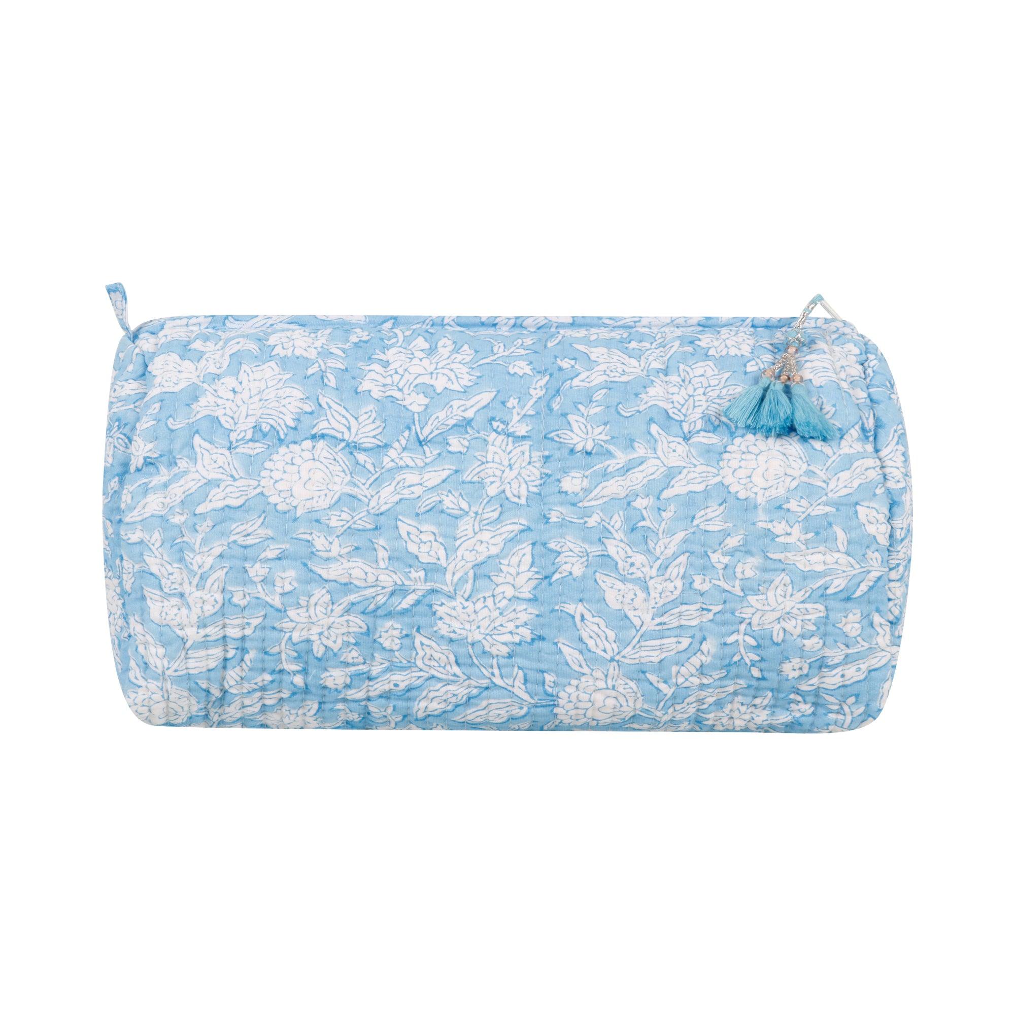 Wineberry Cosmetic Bag M Blue Plain | Singhvis