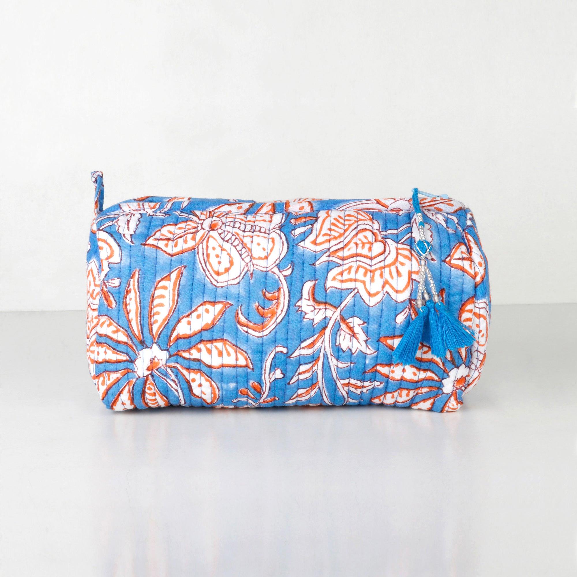 Wintercress Cosmetic Bag S Blue | Singhvis