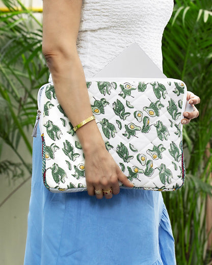 15 inch Laptop Sleeve - Avocado | Singhvis