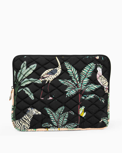 15 inch Laptop Sleeve - Black Jungle | Singhvis