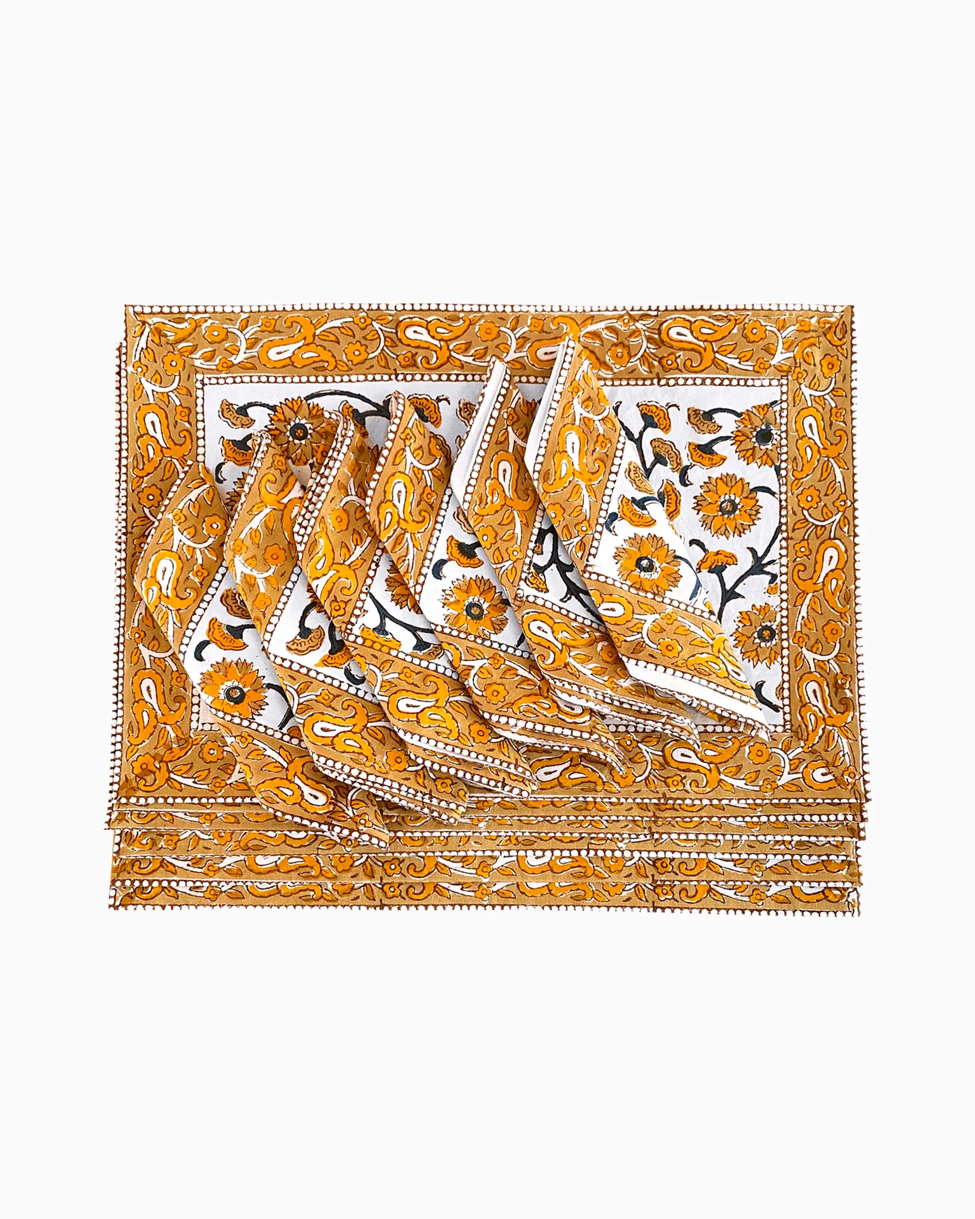 Calla Placemats &amp; Napkins (Set of 12)