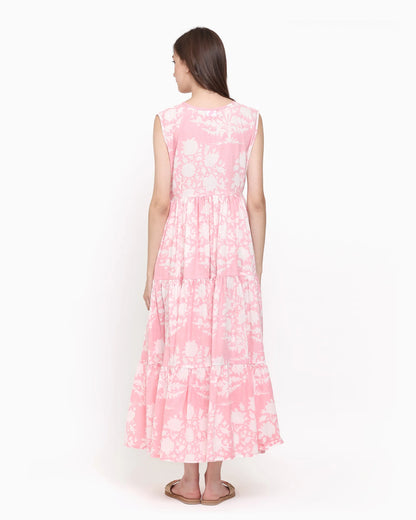 Carissa Primrose Pink Dress | Singhvis