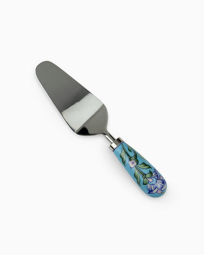 Ceramic Cake Stand with Spatula | Singhvis