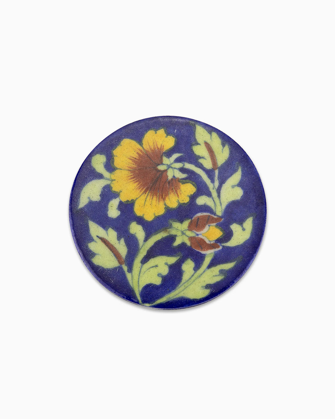 Ceramic Floral Coasters (Set of 6)