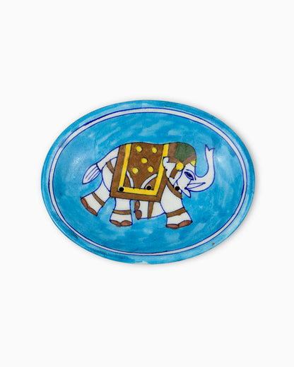 Ceramic Elephant Soap Dish (Set of 2) | Singhvis