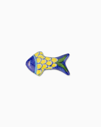 Ceramic Fish Fridge Magnets (Set of 4) | Singhvis