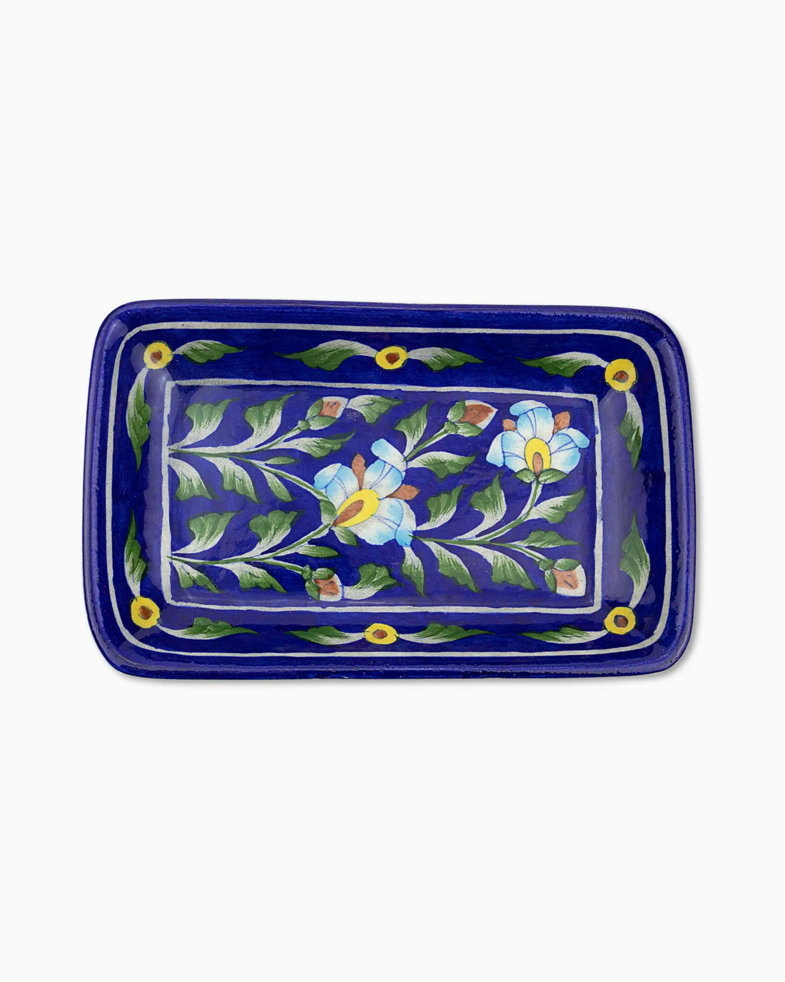 Ceramic Floral Tray | Singhvis
