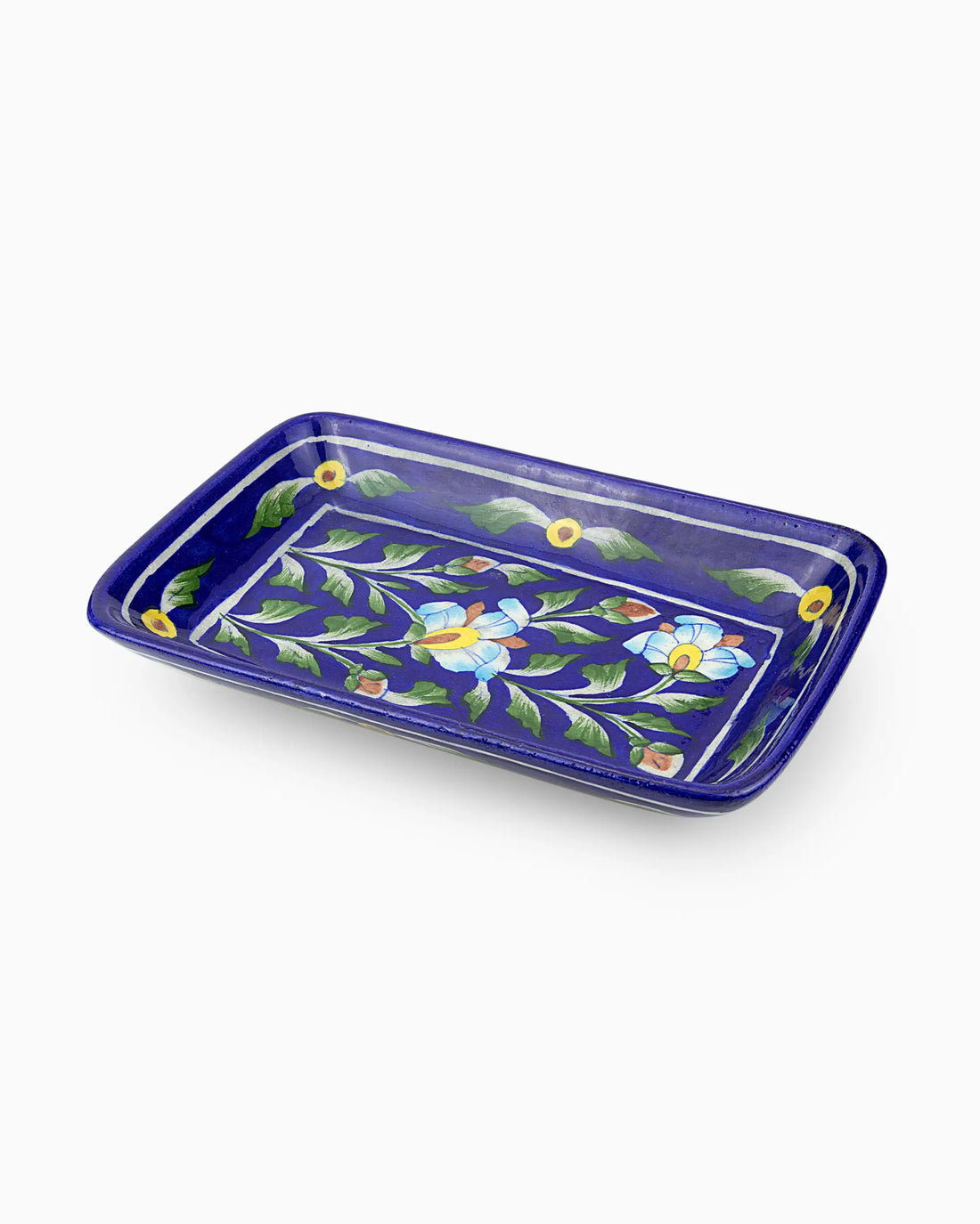 Ceramic Floral Tray