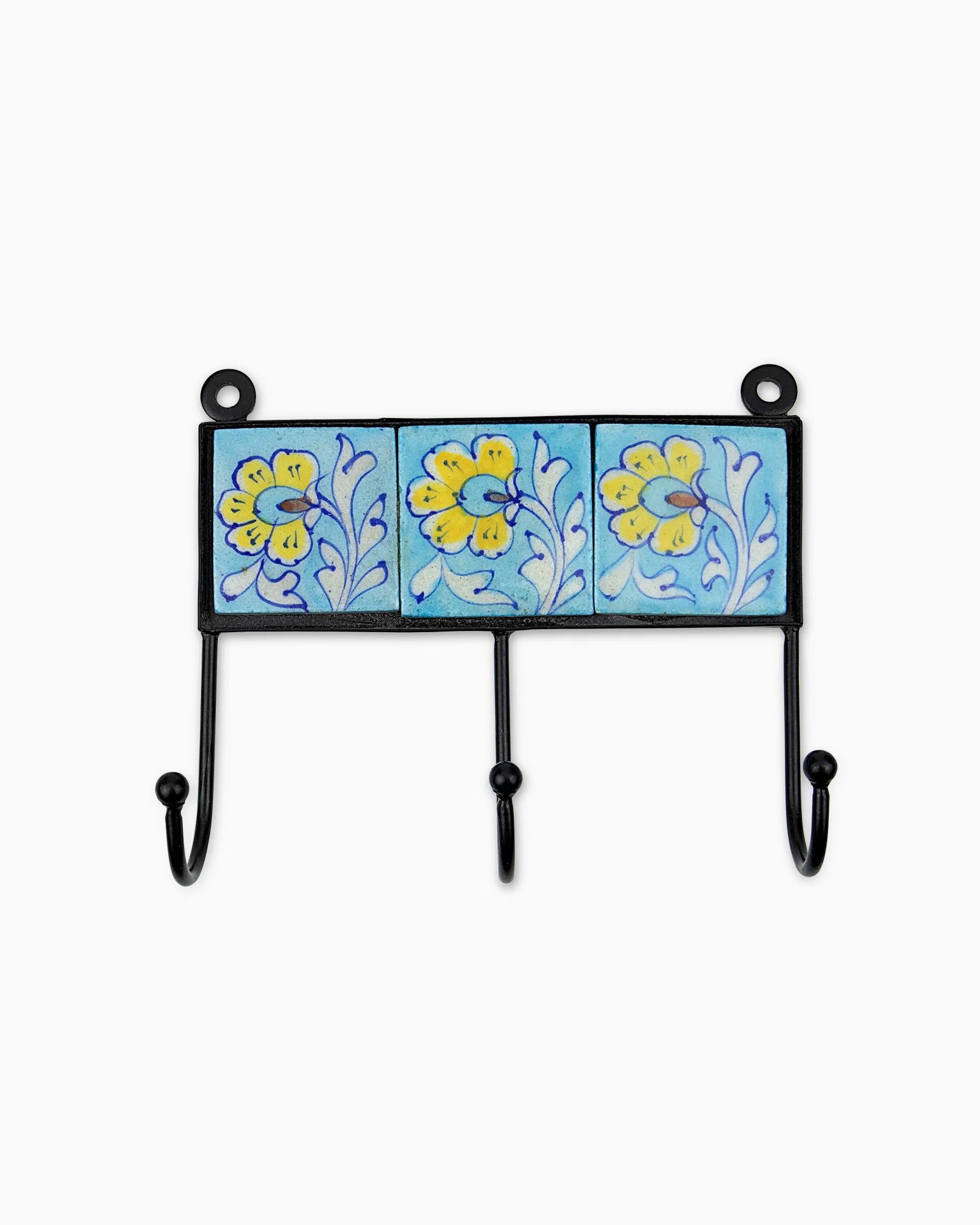 Ceramic Iron Tile Hook (Set of 2)