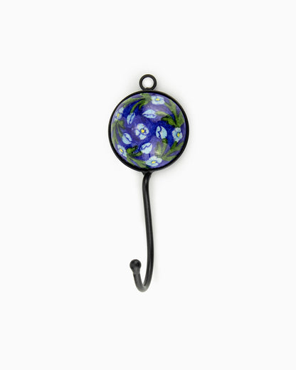 Ceramic Iron Tile Hook (Set of 6) | Singhvis