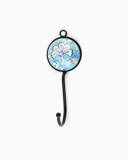 Ceramic Iron Tile Hook (Set of 6) | Singhvis