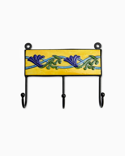 Ceramic Iron Tile Hook (Set of 2) | Singhvis