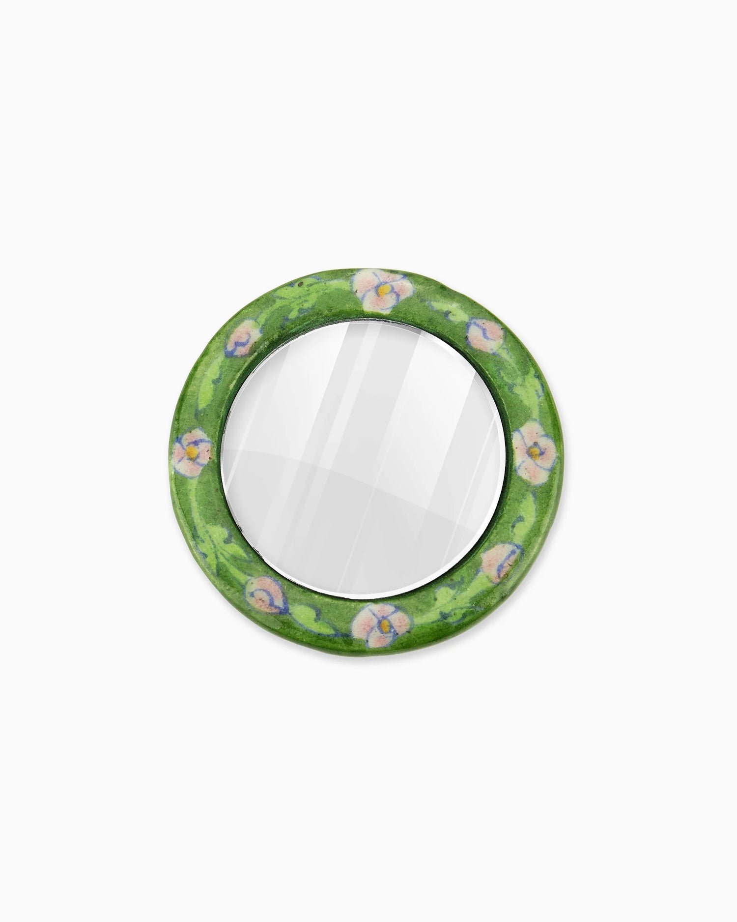 Ceramic Mirror with Pouch