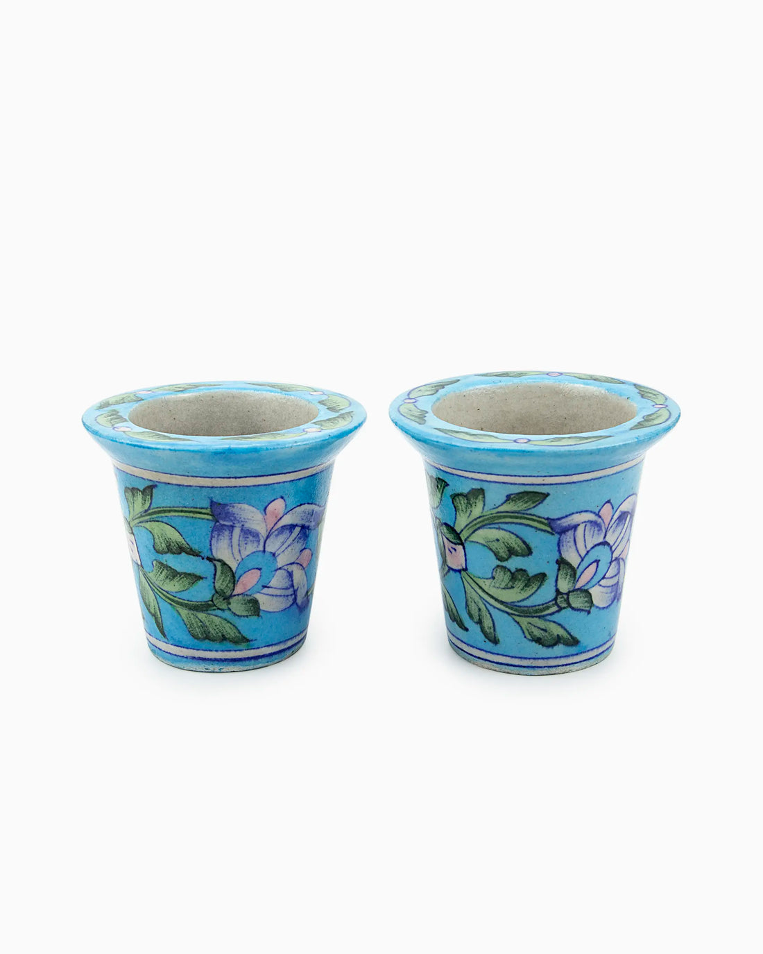 Ceramic Planter Pot (Set of 2) Blue | Singhvis