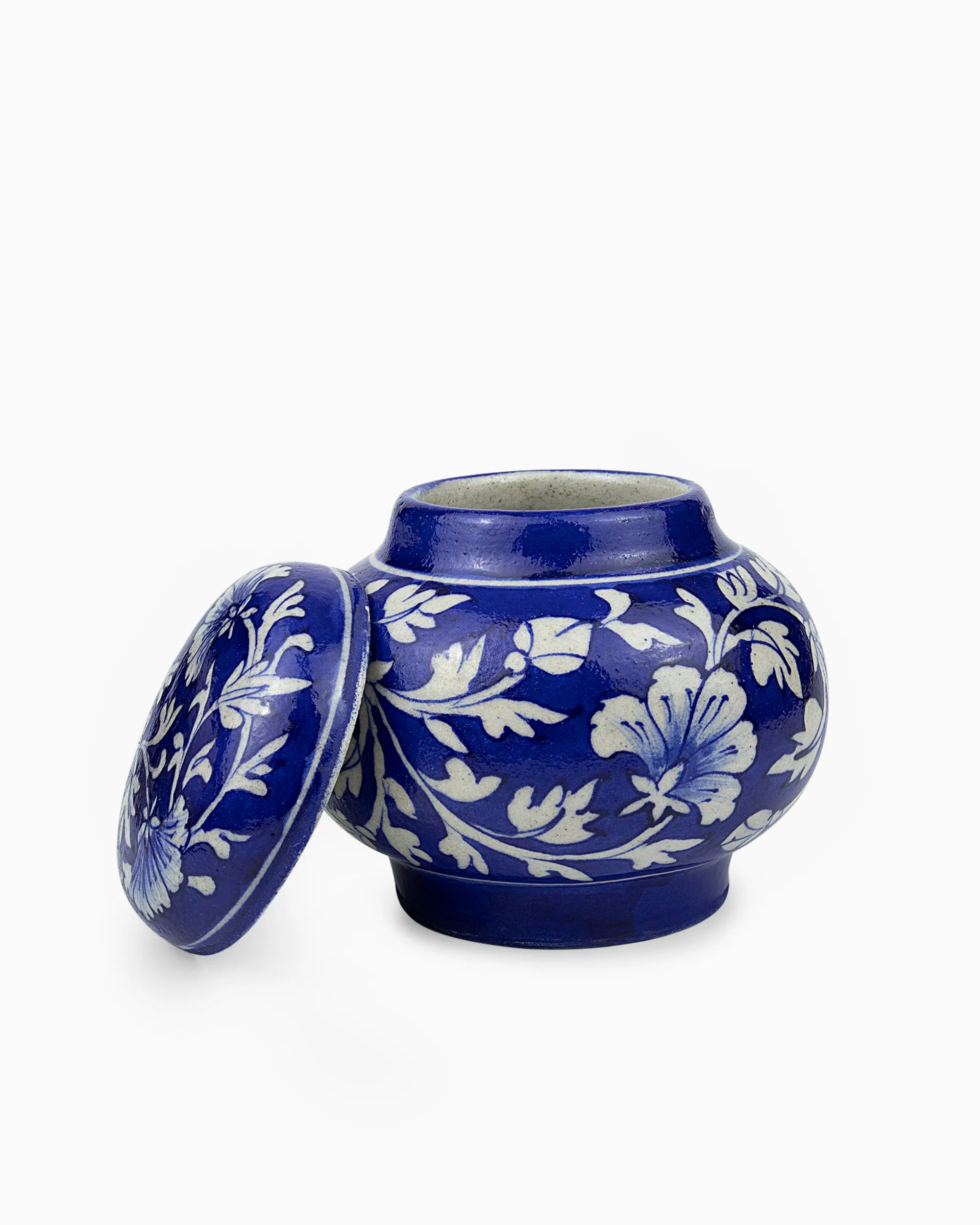 Decorative Ceramic Container Jar with Lid
