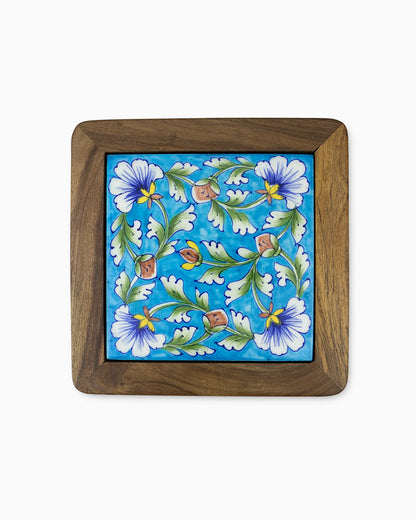 Ceramic Square Trivet (Set of 2) | Singhvis