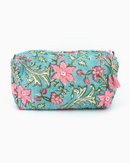 Crocus Cosmetic Bag Green | Singhvis