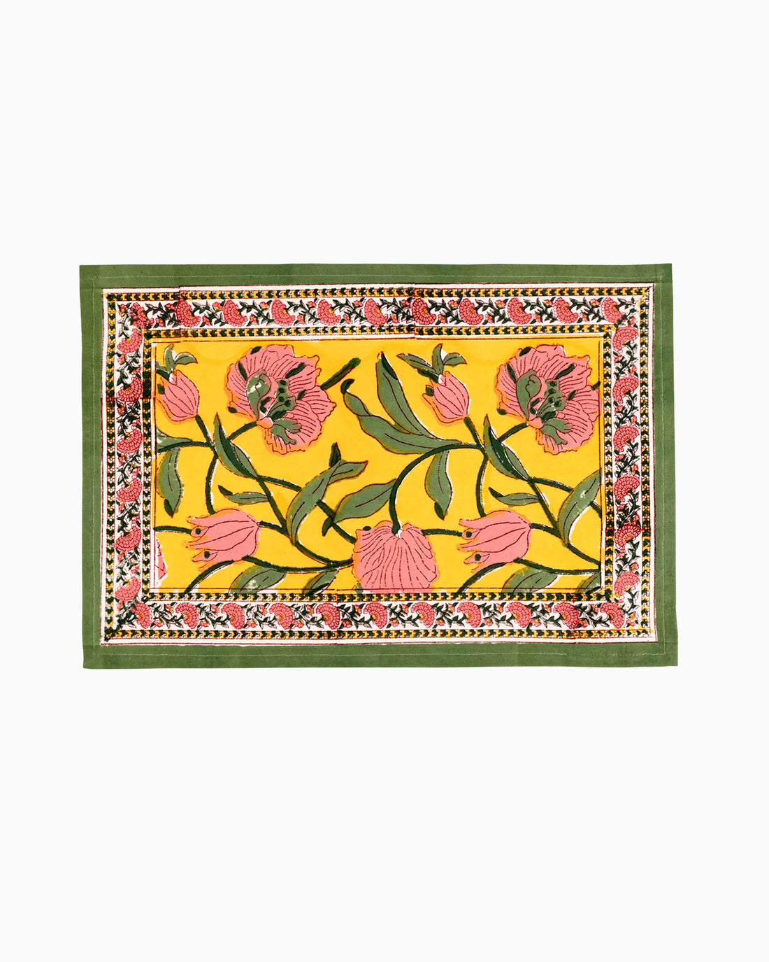 Daylily Placemats &amp; Napkins (Set of 12) | Singhvis