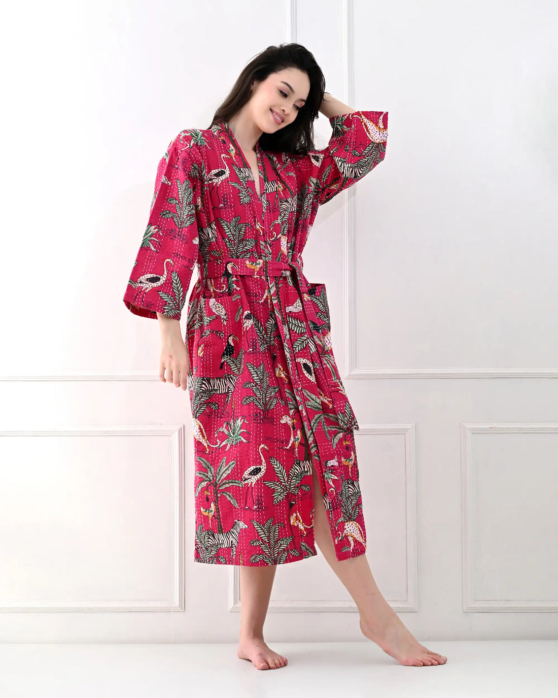 Exotic Tropic Bathrobe | Singhvis