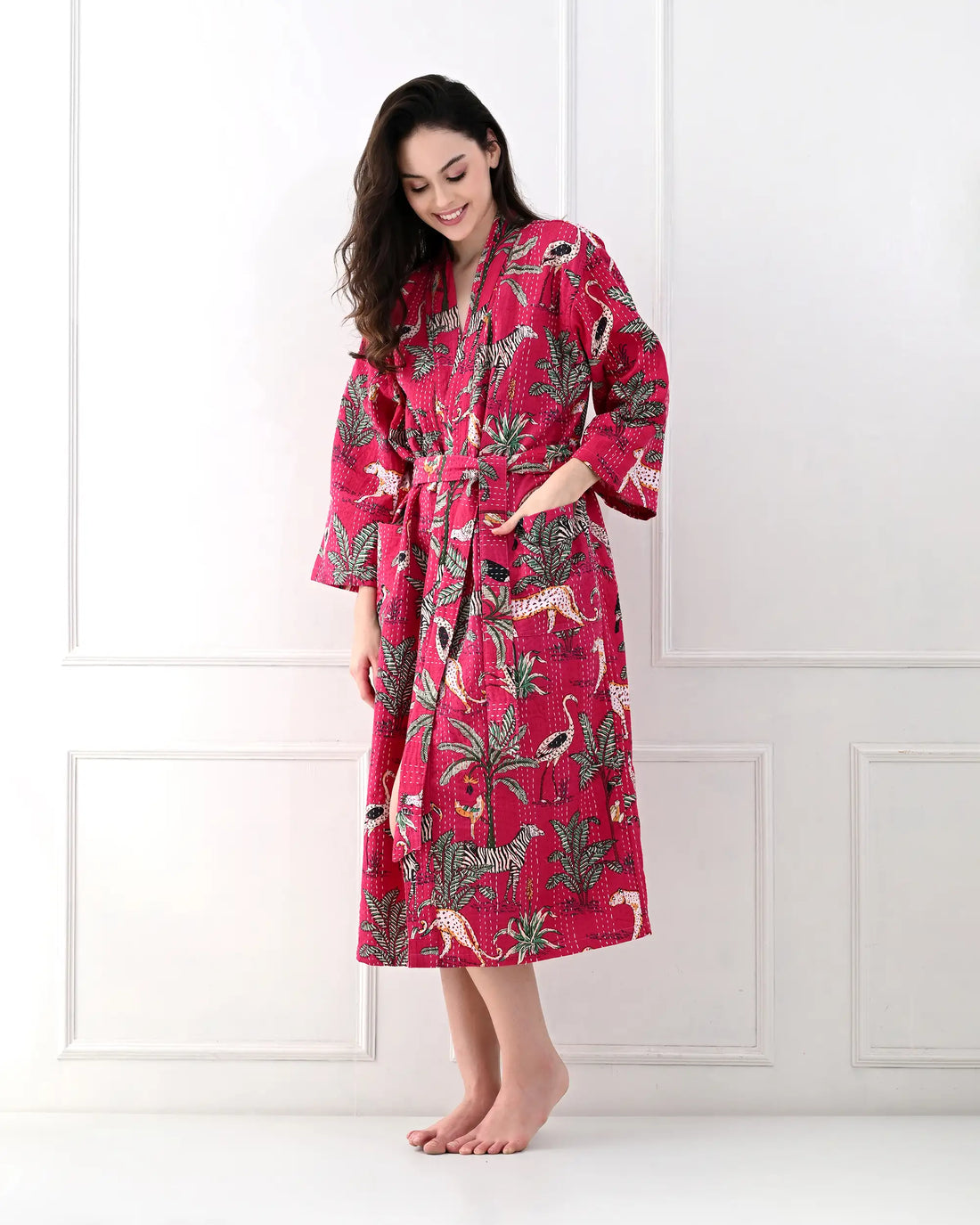 Exotic Tropic Bathrobe | Singhvis